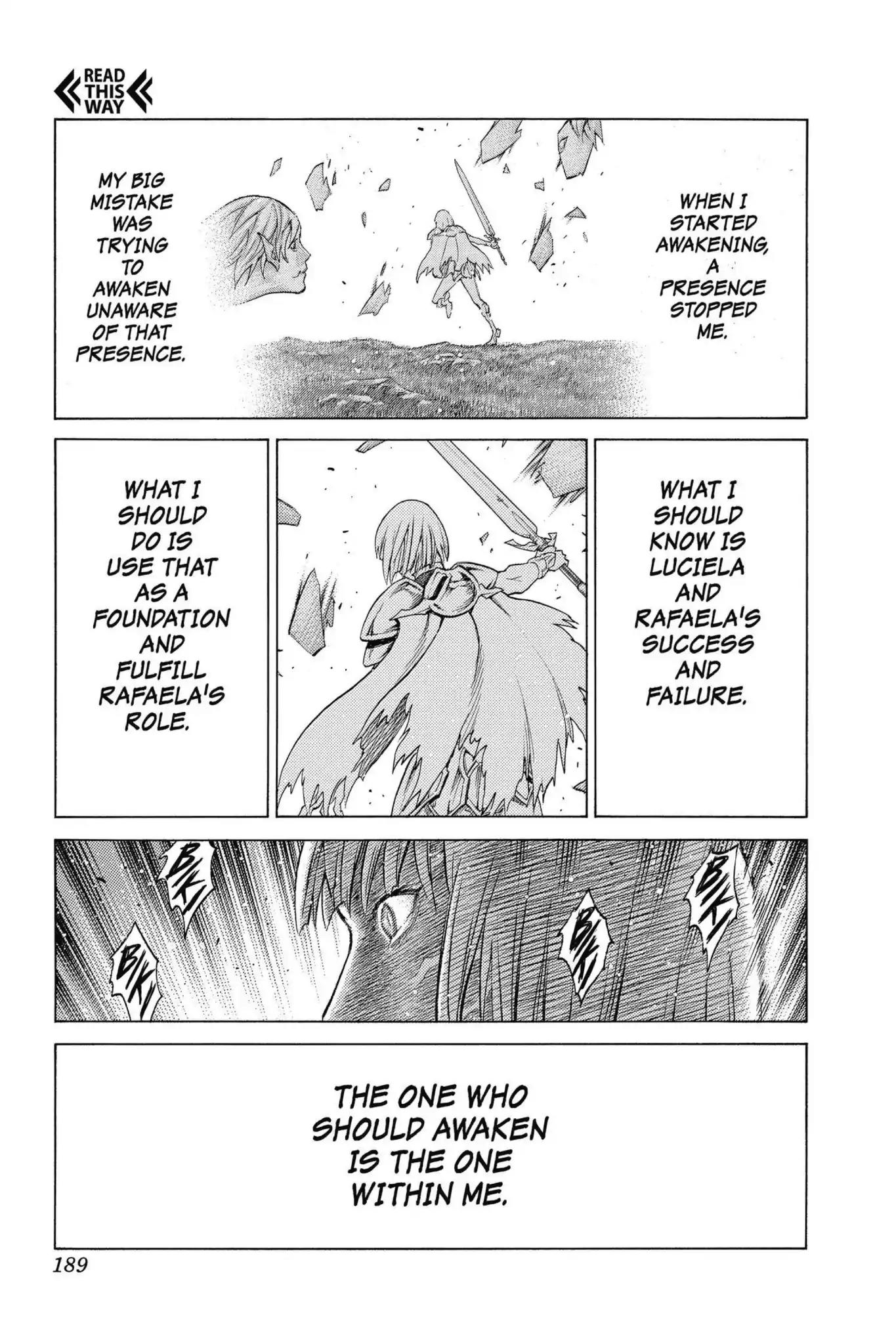 Claymore Chapter 149 page 30 - Chapter 149: Vol.26 Scene 149: A Blade from Far Away, Part 6
