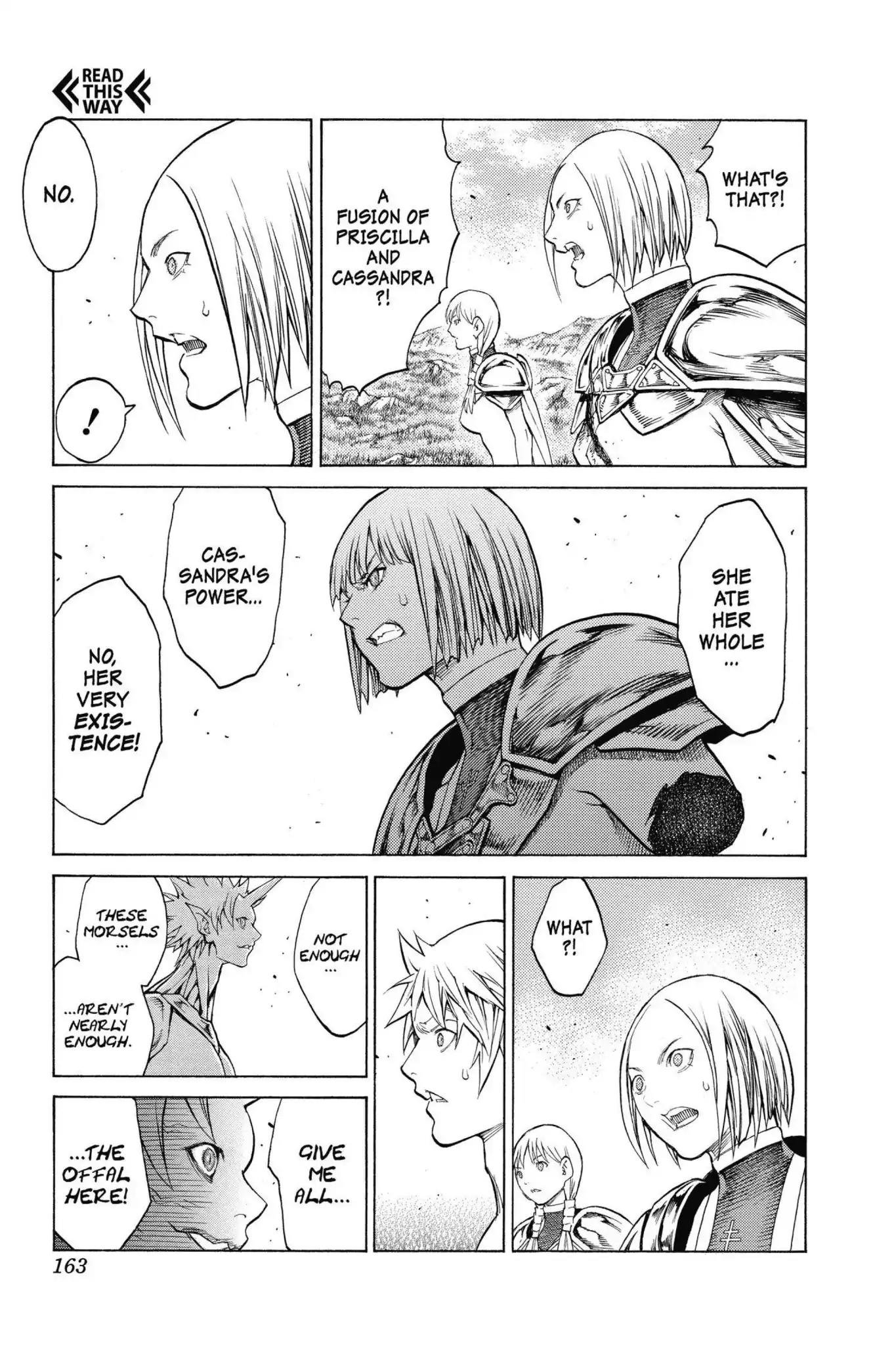 Claymore Chapter 149 page 5 - Chapter 149: Vol.26 Scene 149: A Blade from Far Away, Part 6