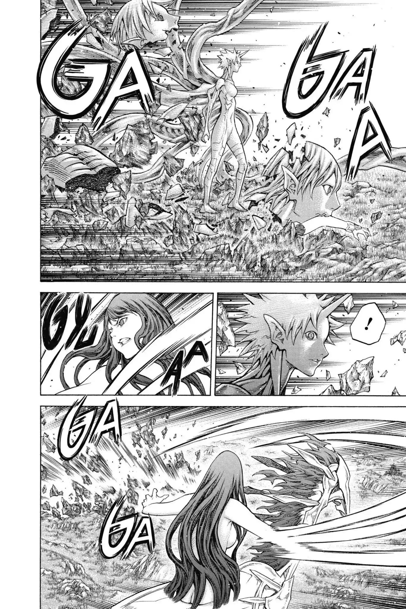 Claymore Chapter 149 page 6 - Chapter 149: Vol.26 Scene 149: A Blade from Far Away, Part 6