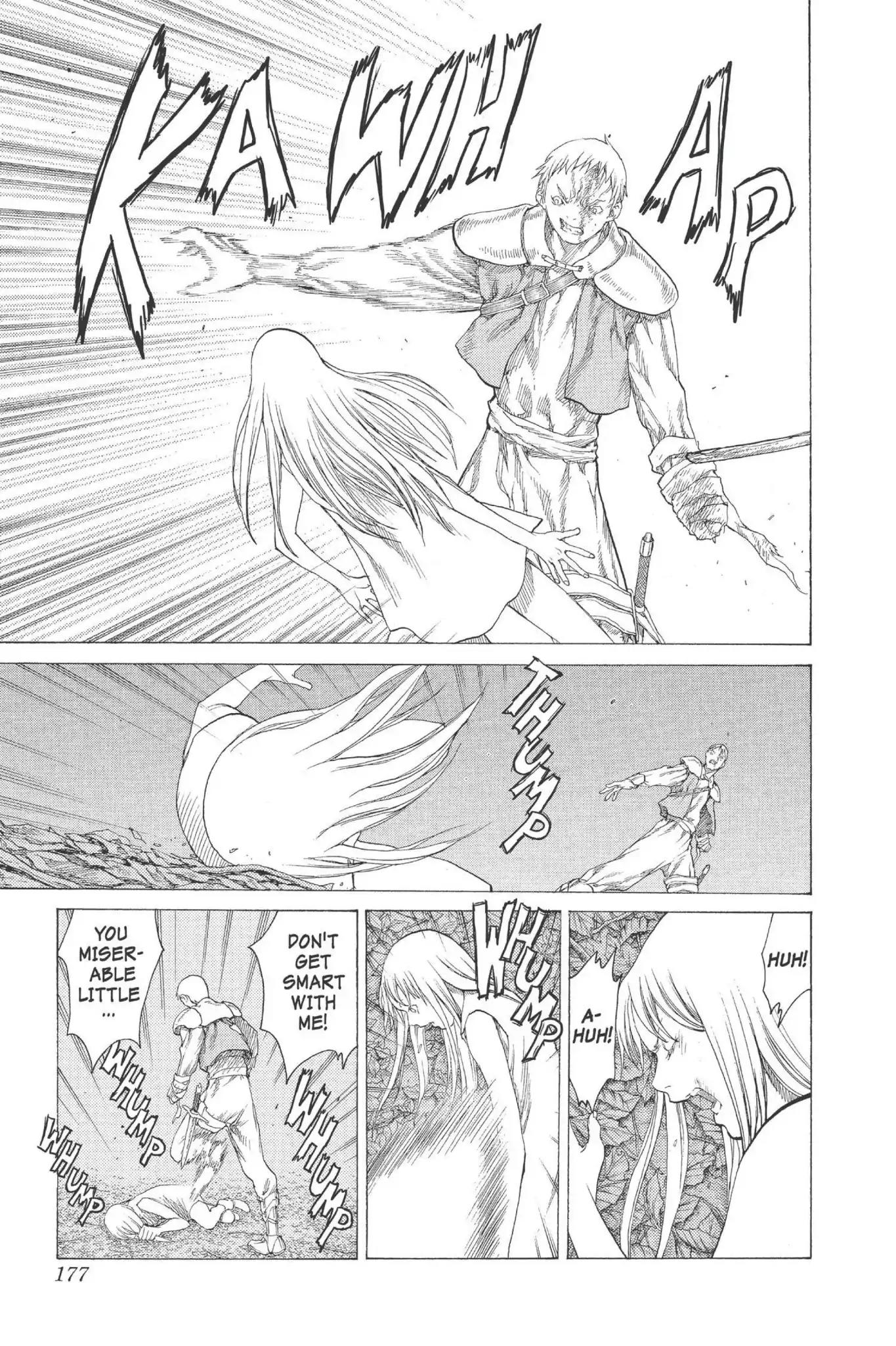 Claymore Chapter 15 page 15 - Chapter 15: Vol.3 Scene 15: Teresa of the Faint Smile, Part 4