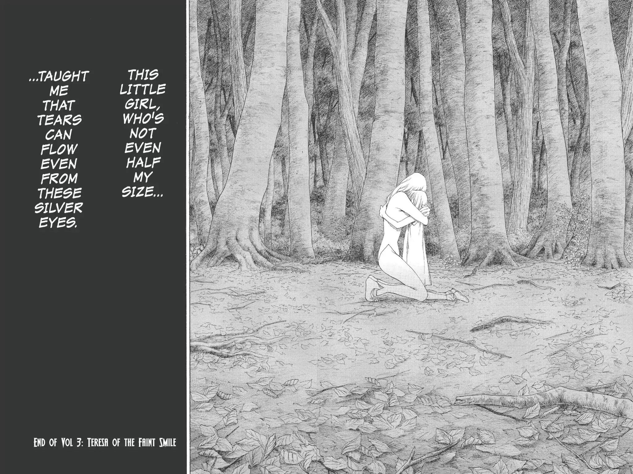 Claymore Chapter 15 page 28 - Chapter 15: Vol.3 Scene 15: Teresa of the Faint Smile, Part 4