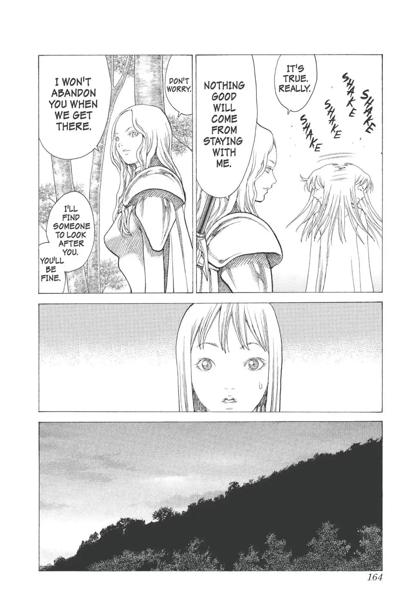 Claymore Chapter 15 page 3 - Chapter 15: Vol.3 Scene 15: Teresa of the Faint Smile, Part 4