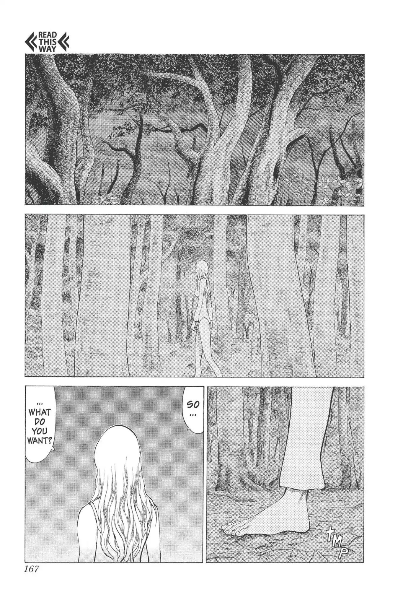 Claymore Chapter 15 page 6 - Chapter 15: Vol.3 Scene 15: Teresa of the Faint Smile, Part 4