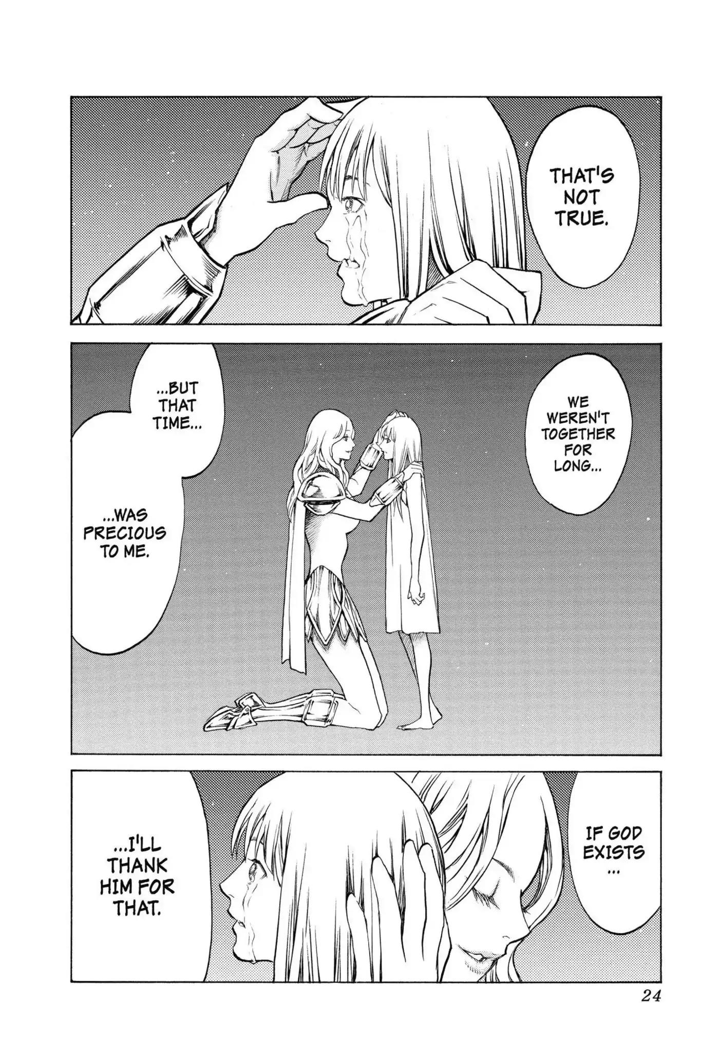 Claymore Chapter 150 page 21 - Chapter 150: Vol.27 Scene 150: Silver-Eyed Warriors, Part 1