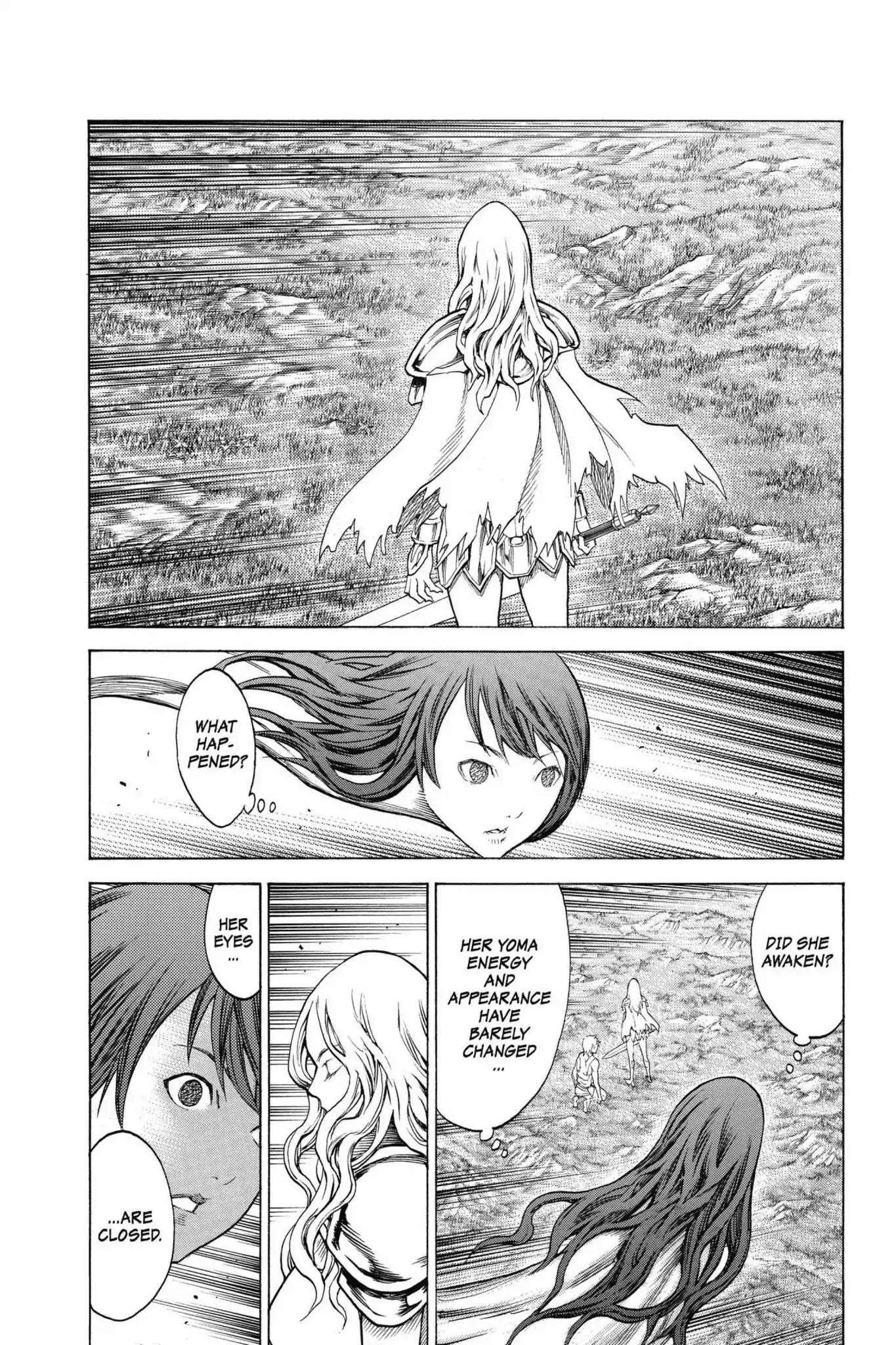 Claymore Chapter 150 page 23 - Chapter 150: Vol.27 Scene 150: Silver-Eyed Warriors, Part 1