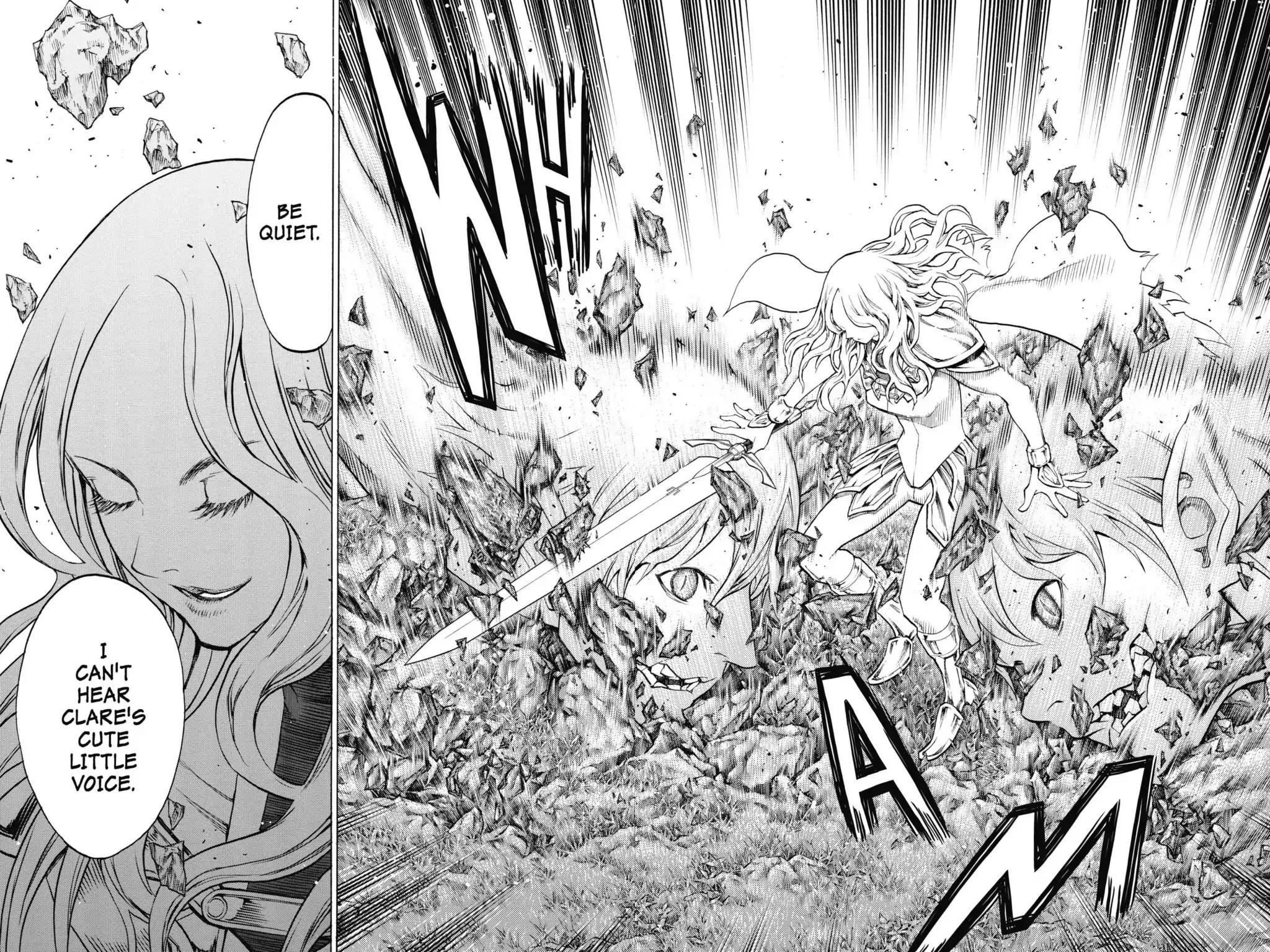 Claymore Chapter 150 page 25 - Chapter 150: Vol.27 Scene 150: Silver-Eyed Warriors, Part 1