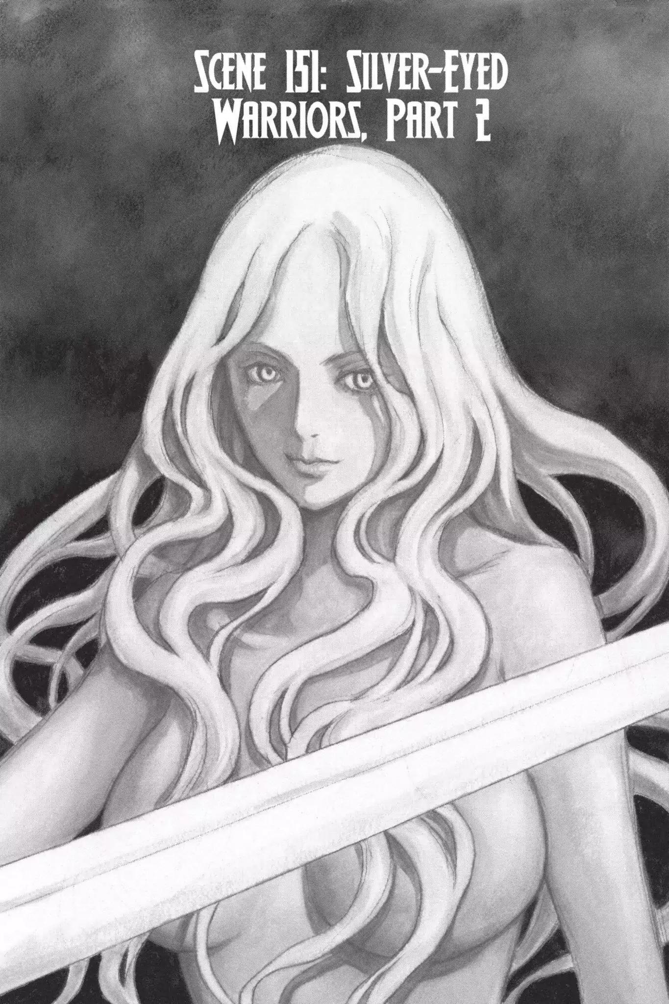 Claymore Chapter 151 page 1 - Chapter 151: Vol.27 Scene 151: Silver-Eyed Warriors, Part 2