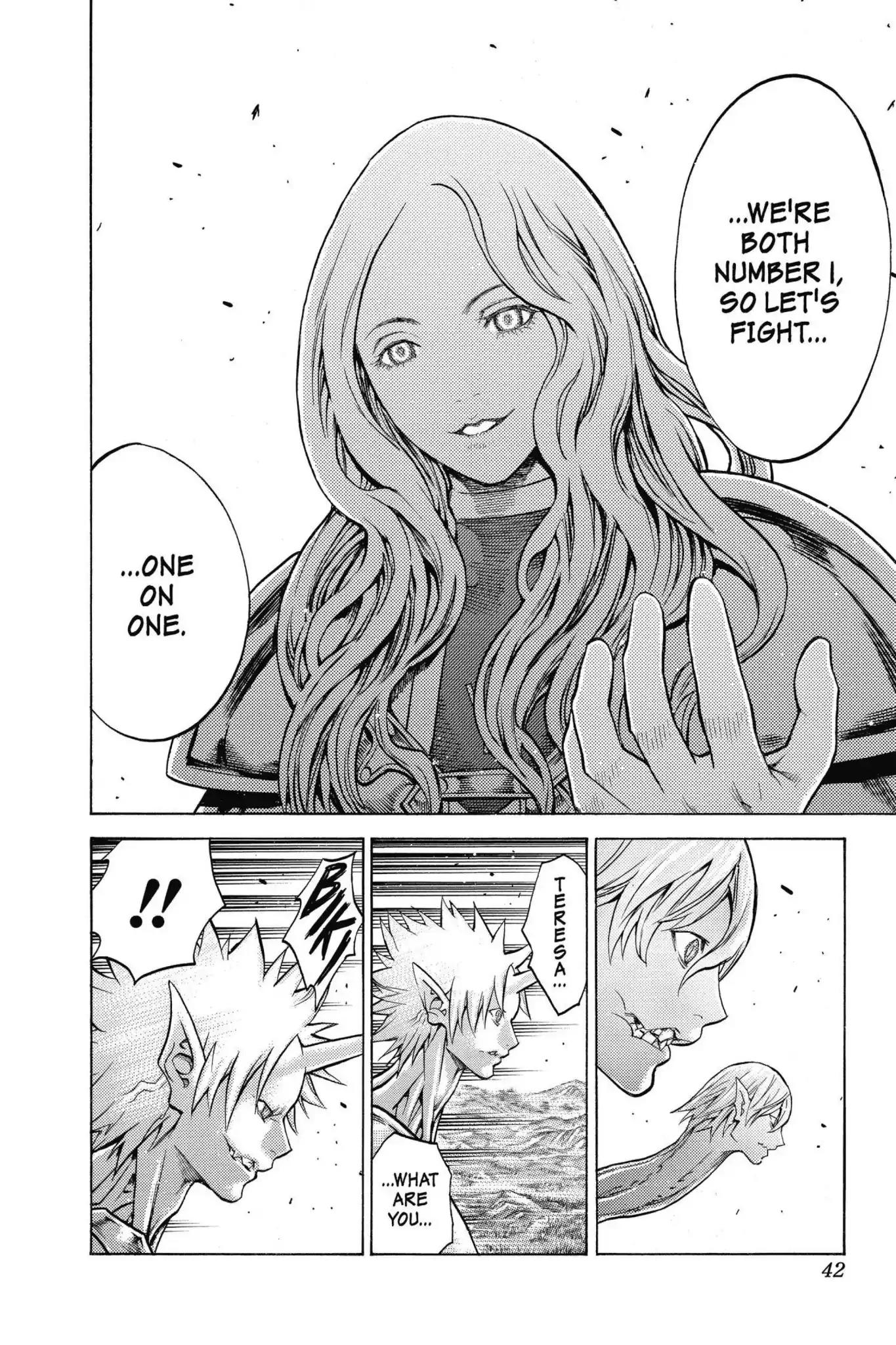 Claymore Chapter 151 page 10 - Chapter 151: Vol.27 Scene 151: Silver-Eyed Warriors, Part 2