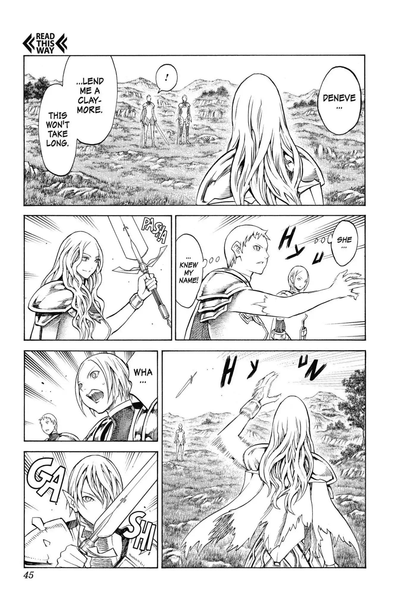 Claymore Chapter 151 page 13 - Chapter 151: Vol.27 Scene 151: Silver-Eyed Warriors, Part 2