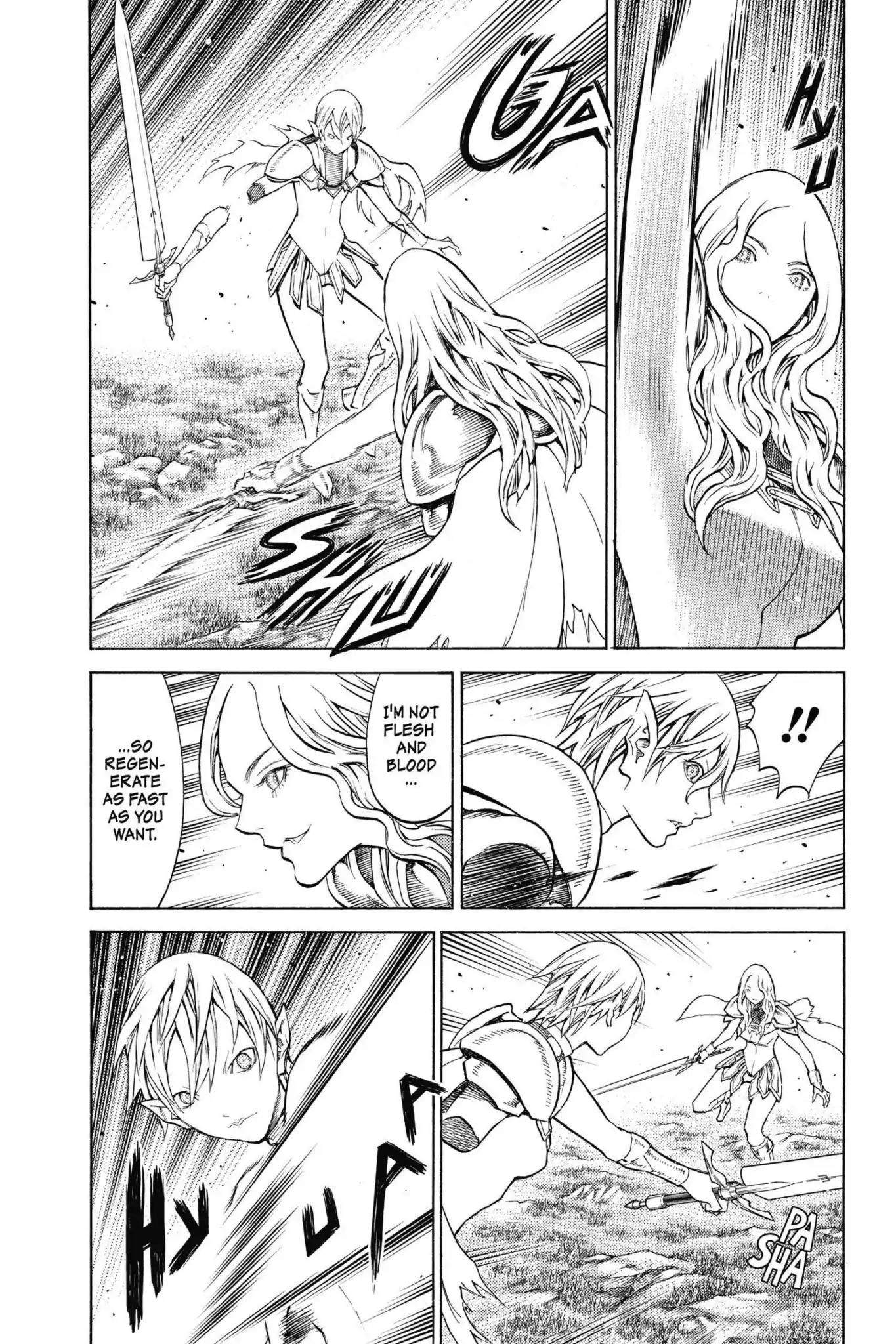 Claymore Chapter 151 page 16 - Chapter 151: Vol.27 Scene 151: Silver-Eyed Warriors, Part 2