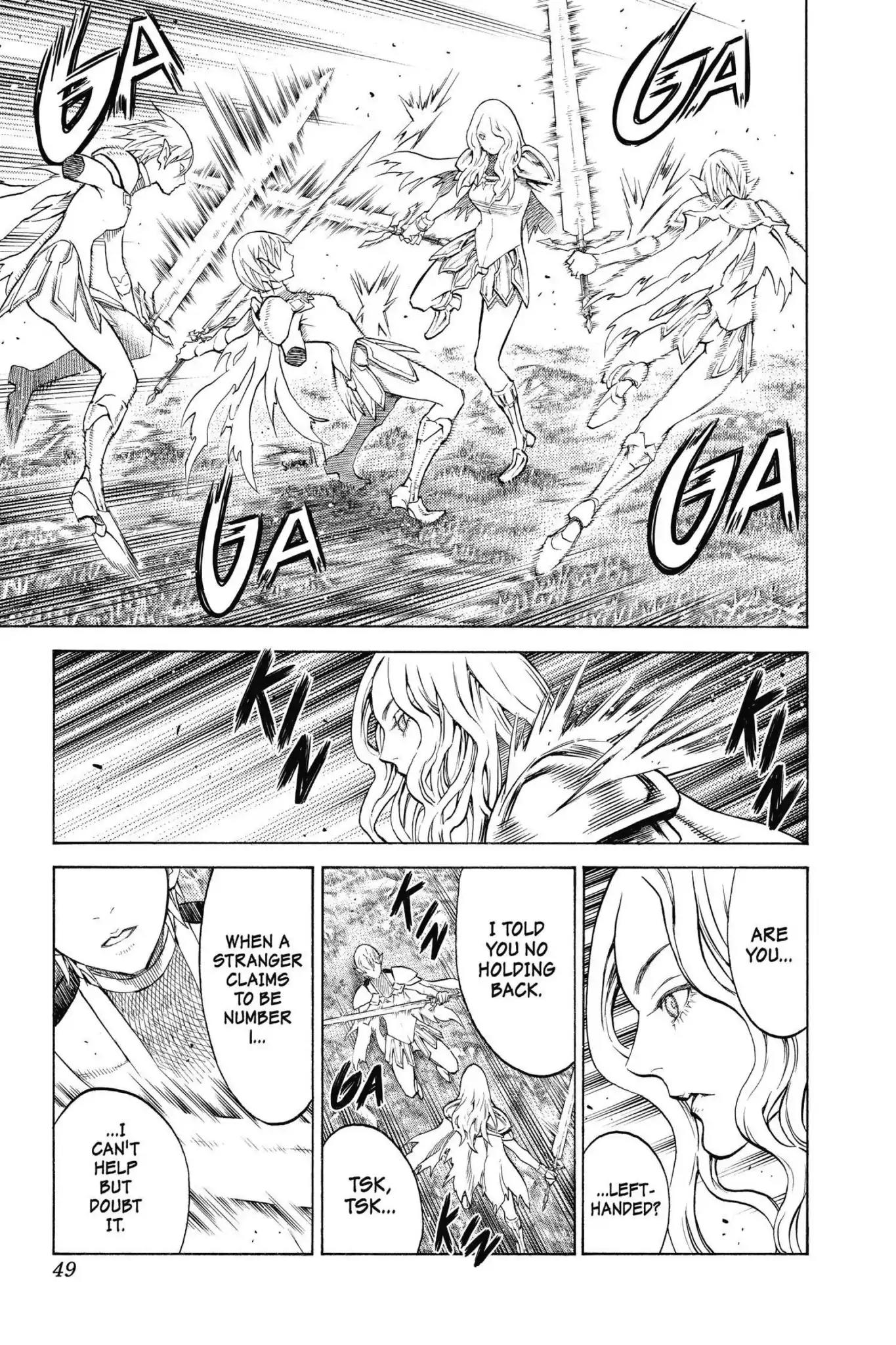 Claymore Chapter 151 page 17 - Chapter 151: Vol.27 Scene 151: Silver-Eyed Warriors, Part 2