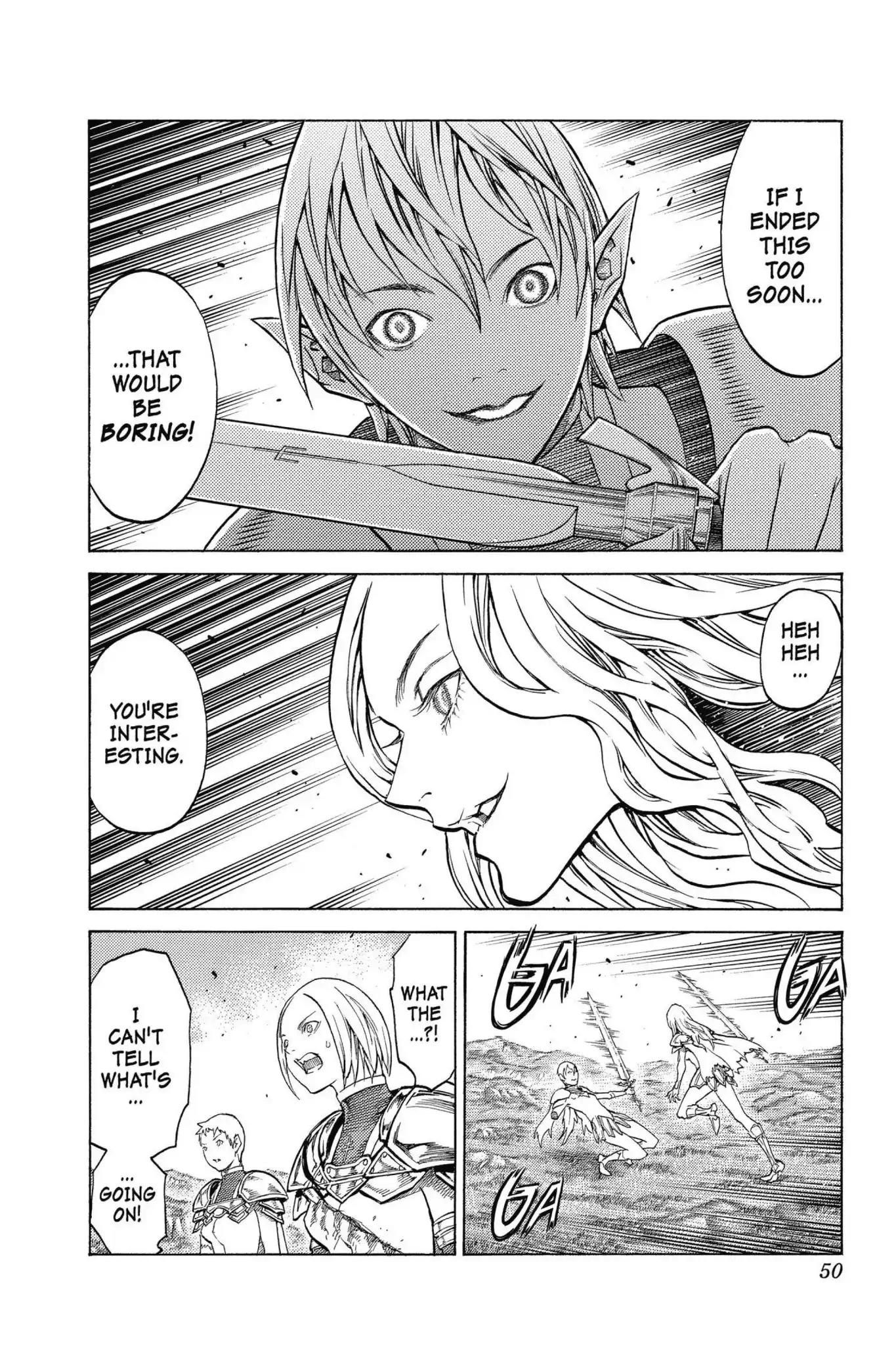 Claymore Chapter 151 page 18 - Chapter 151: Vol.27 Scene 151: Silver-Eyed Warriors, Part 2