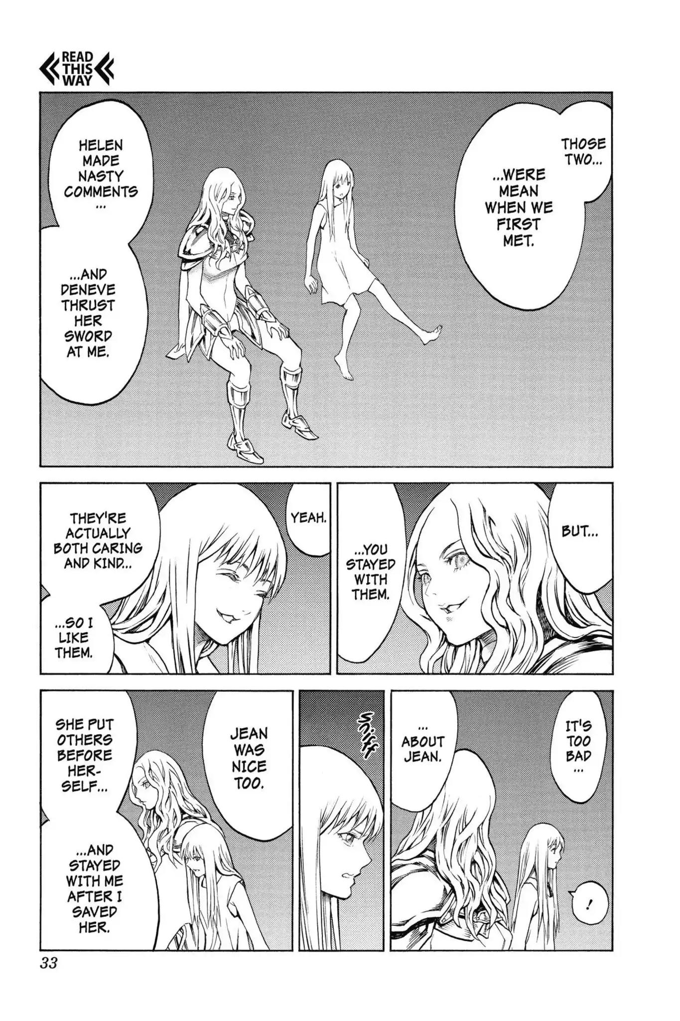 Claymore Chapter 151 page 2 - Chapter 151: Vol.27 Scene 151: Silver-Eyed Warriors, Part 2