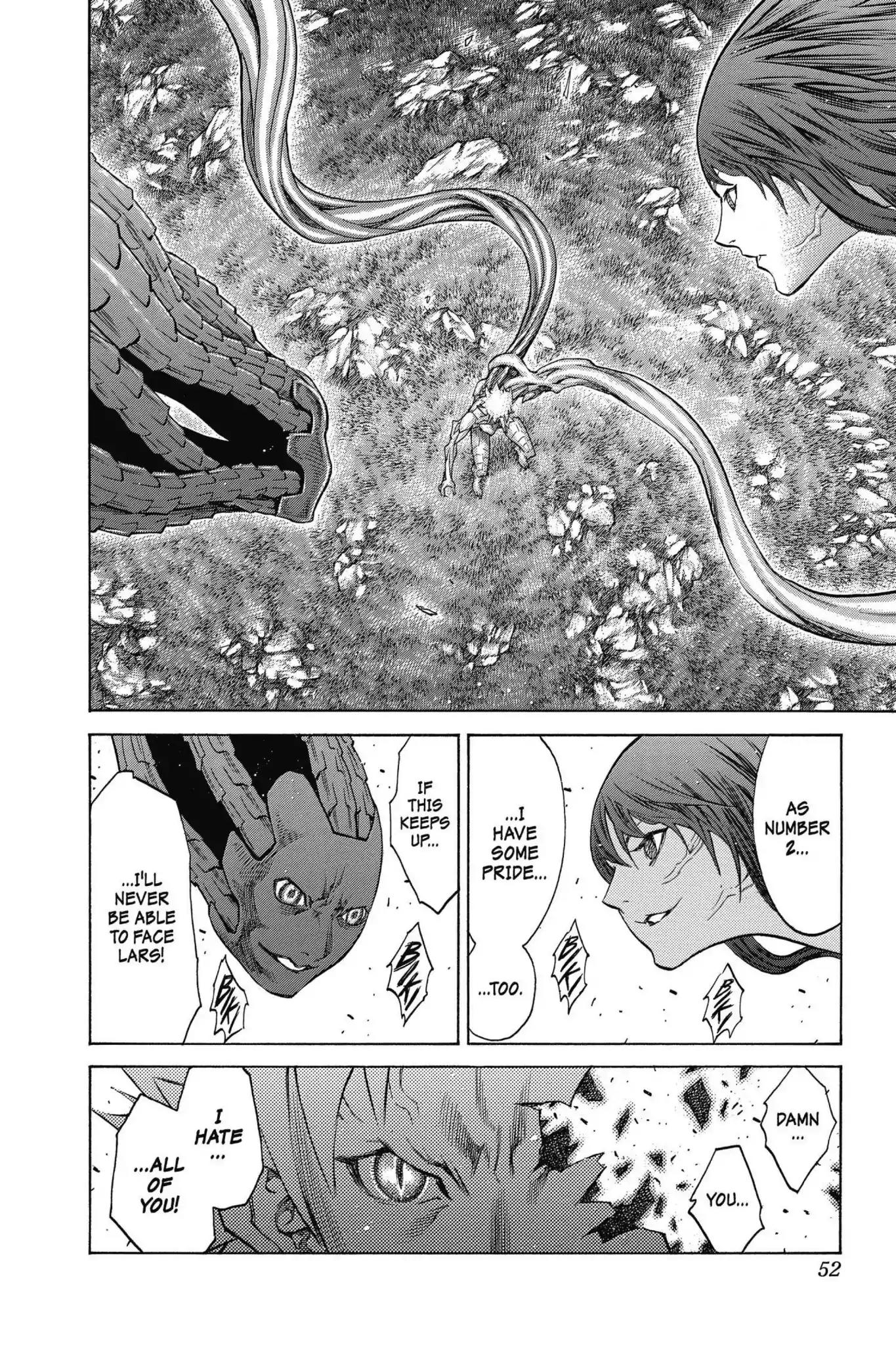 Claymore Chapter 151 page 20 - Chapter 151: Vol.27 Scene 151: Silver-Eyed Warriors, Part 2