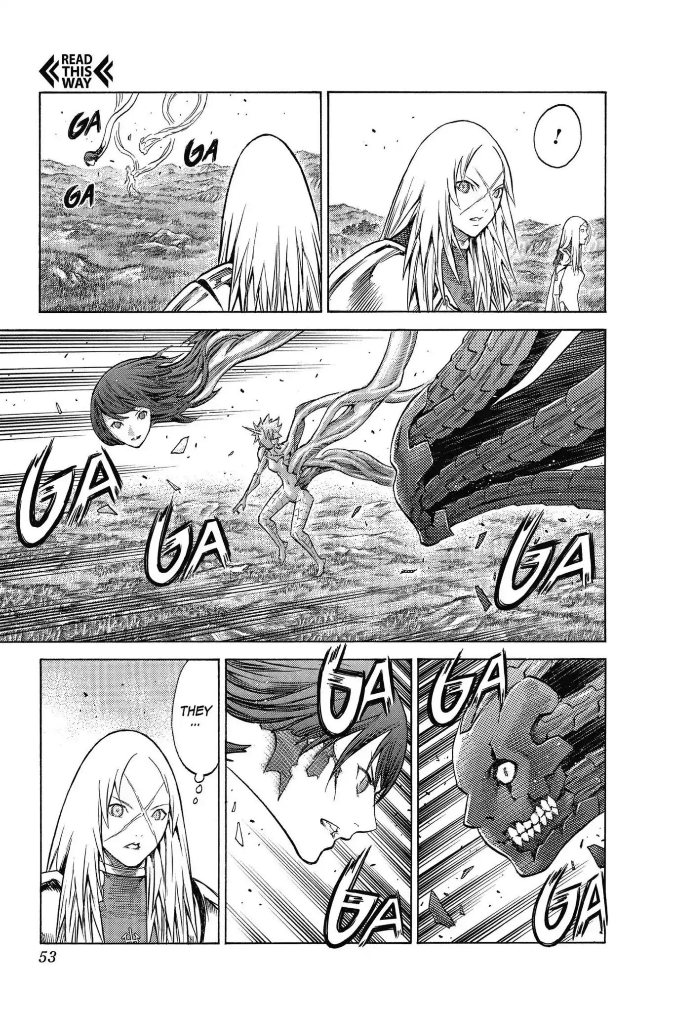 Claymore Chapter 151 page 21 - Chapter 151: Vol.27 Scene 151: Silver-Eyed Warriors, Part 2