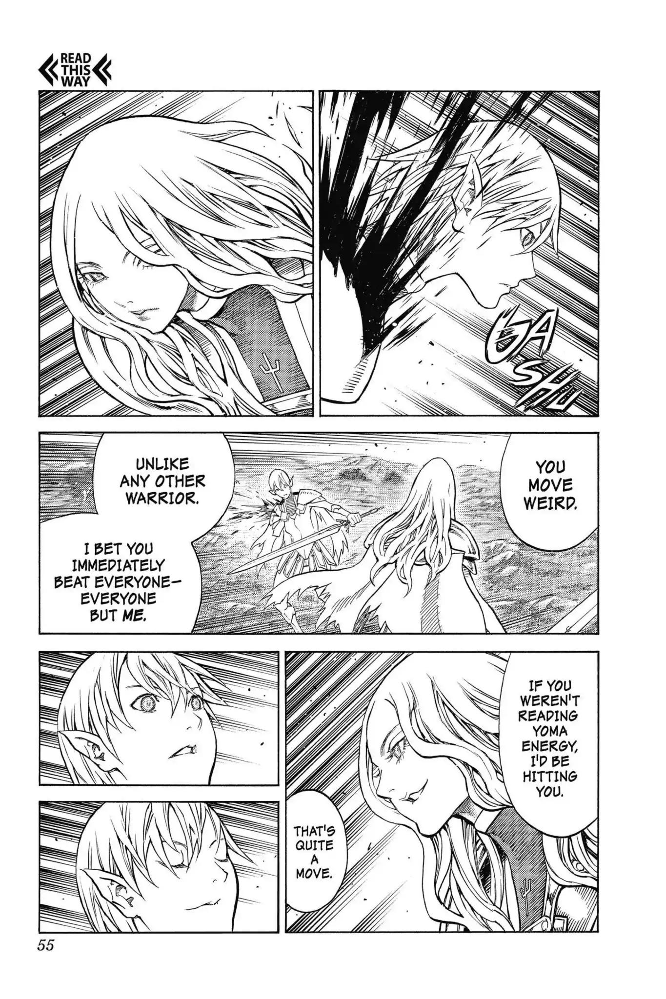 Claymore Chapter 151 page 23 - Chapter 151: Vol.27 Scene 151: Silver-Eyed Warriors, Part 2