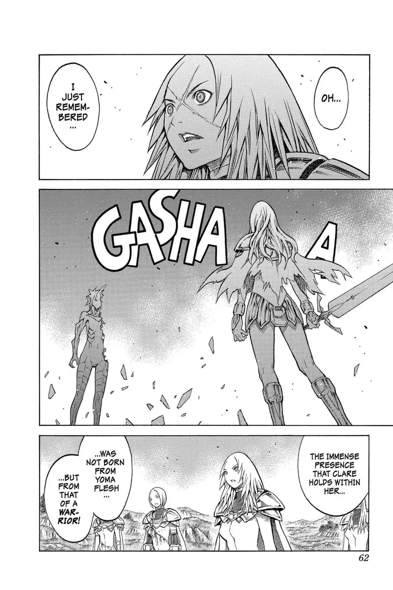 Claymore Chapter 151 page 28 - Chapter 151: Vol.27 Scene 151: Silver-Eyed Warriors, Part 2