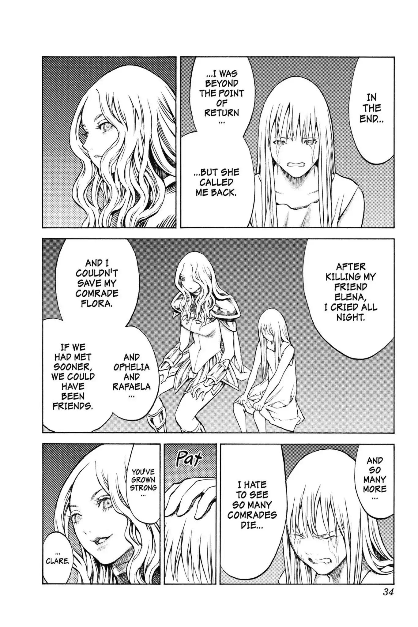 Claymore Chapter 151 page 3 - Chapter 151: Vol.27 Scene 151: Silver-Eyed Warriors, Part 2