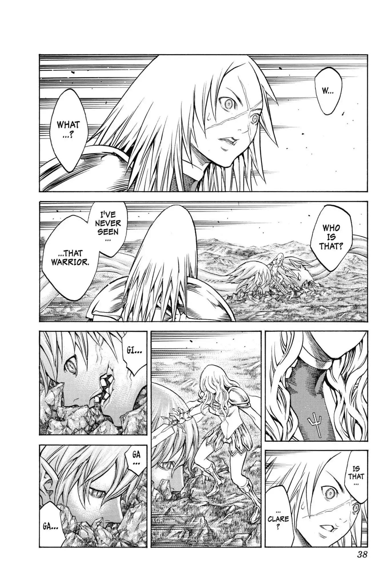 Claymore Chapter 151 page 6 - Chapter 151: Vol.27 Scene 151: Silver-Eyed Warriors, Part 2