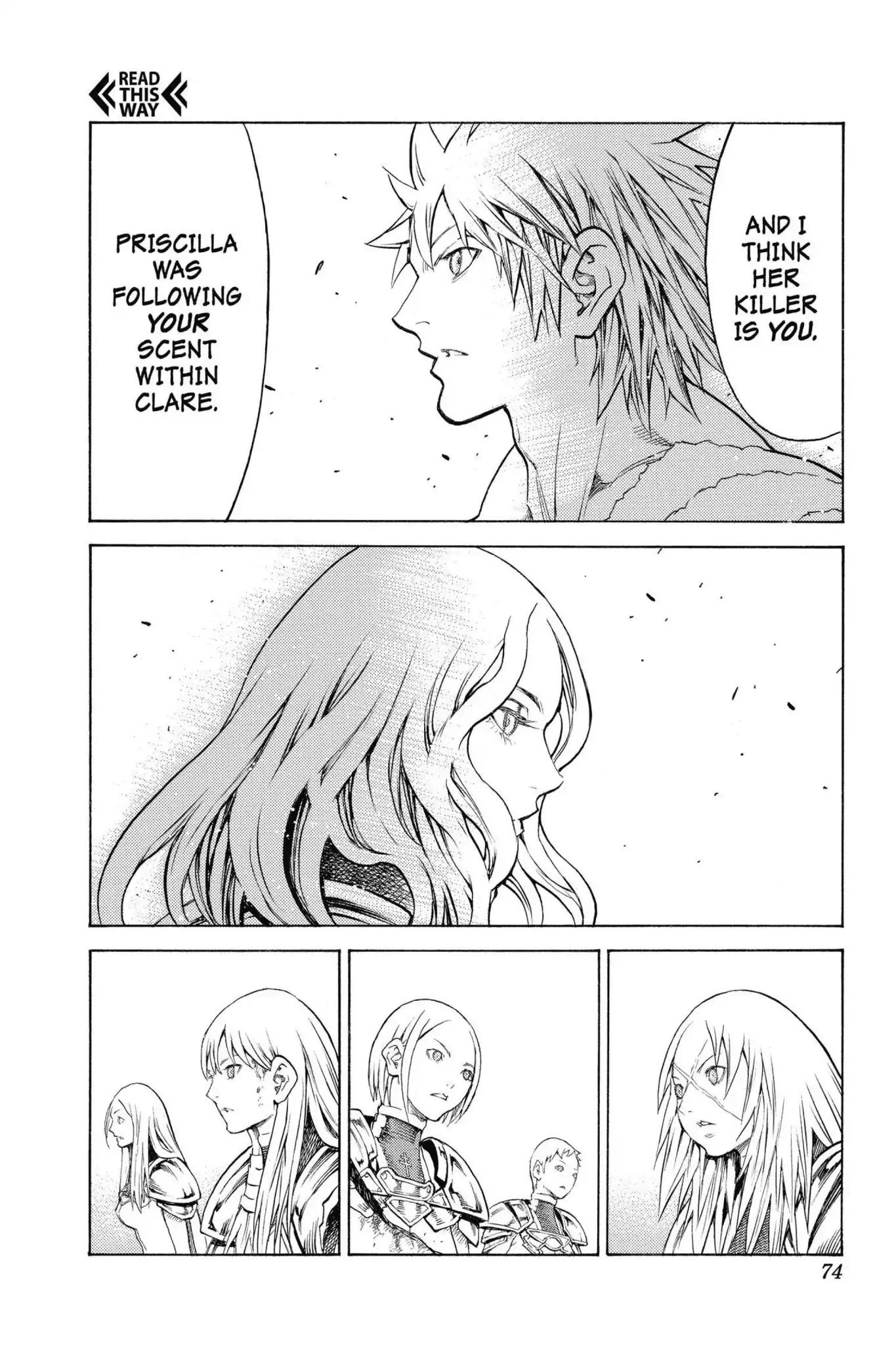 Claymore Chapter 152 page 10 - Chapter 152: Vol.27 Scene 152: Silver-Eyed Warriors, Part 3