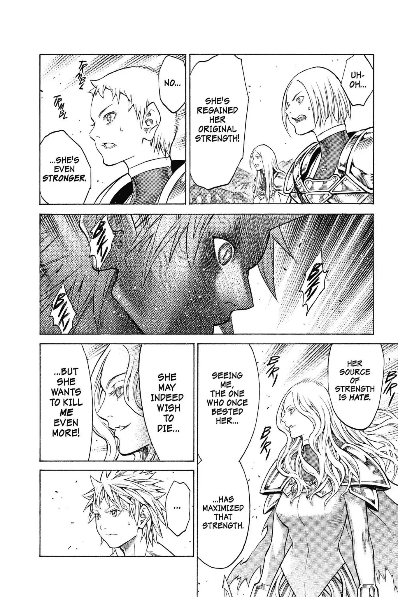 Claymore Chapter 152 page 12 - Chapter 152: Vol.27 Scene 152: Silver-Eyed Warriors, Part 3