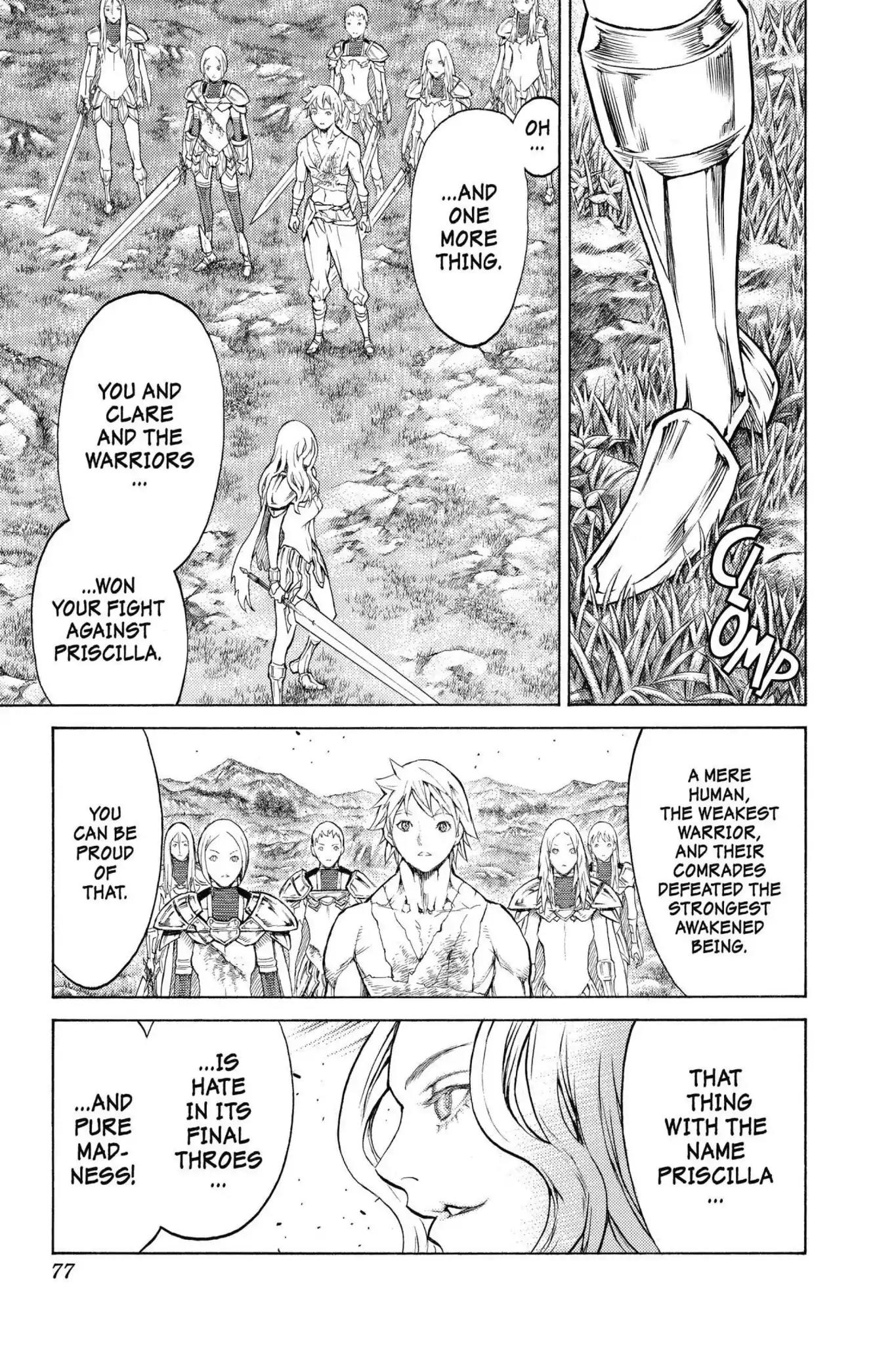 Claymore Chapter 152 page 13 - Chapter 152: Vol.27 Scene 152: Silver-Eyed Warriors, Part 3
