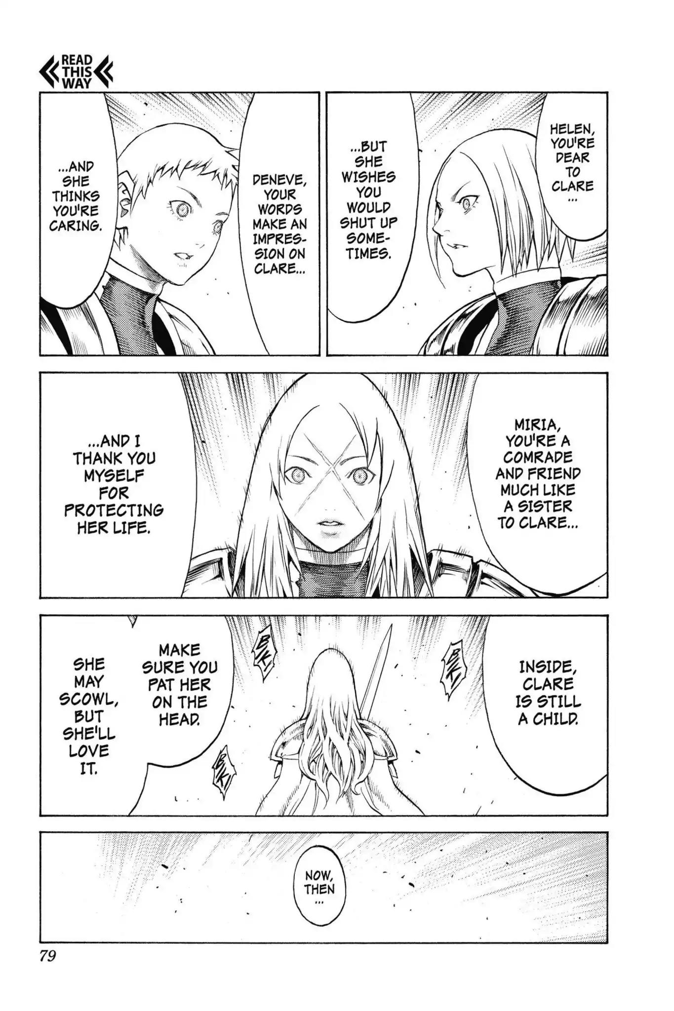 Claymore Chapter 152 page 15 - Chapter 152: Vol.27 Scene 152: Silver-Eyed Warriors, Part 3