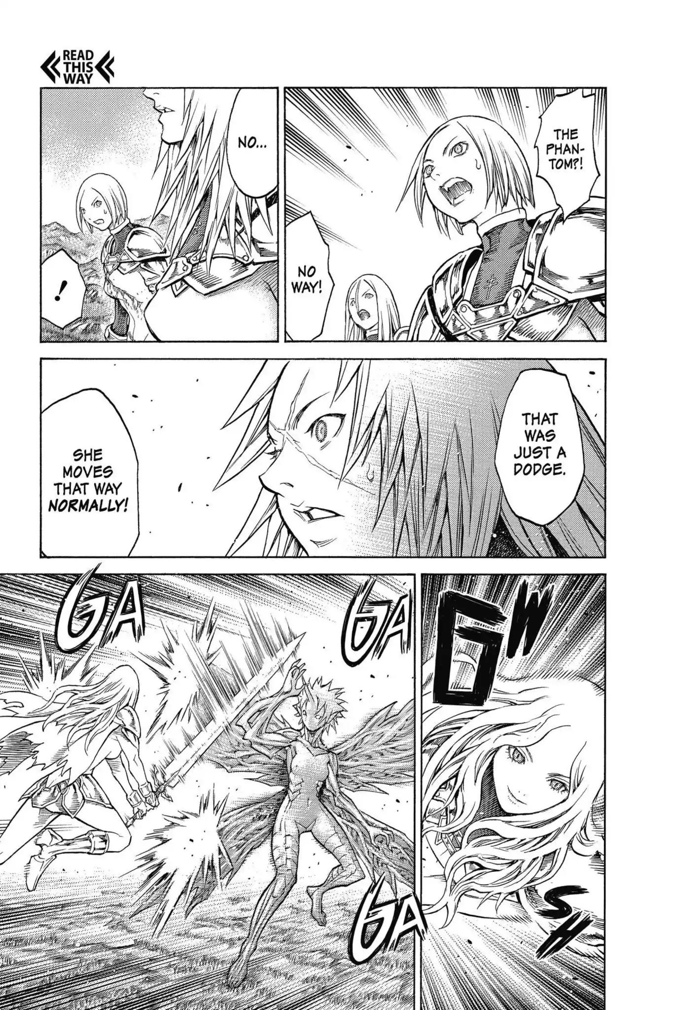 Claymore Chapter 152 page 19 - Chapter 152: Vol.27 Scene 152: Silver-Eyed Warriors, Part 3