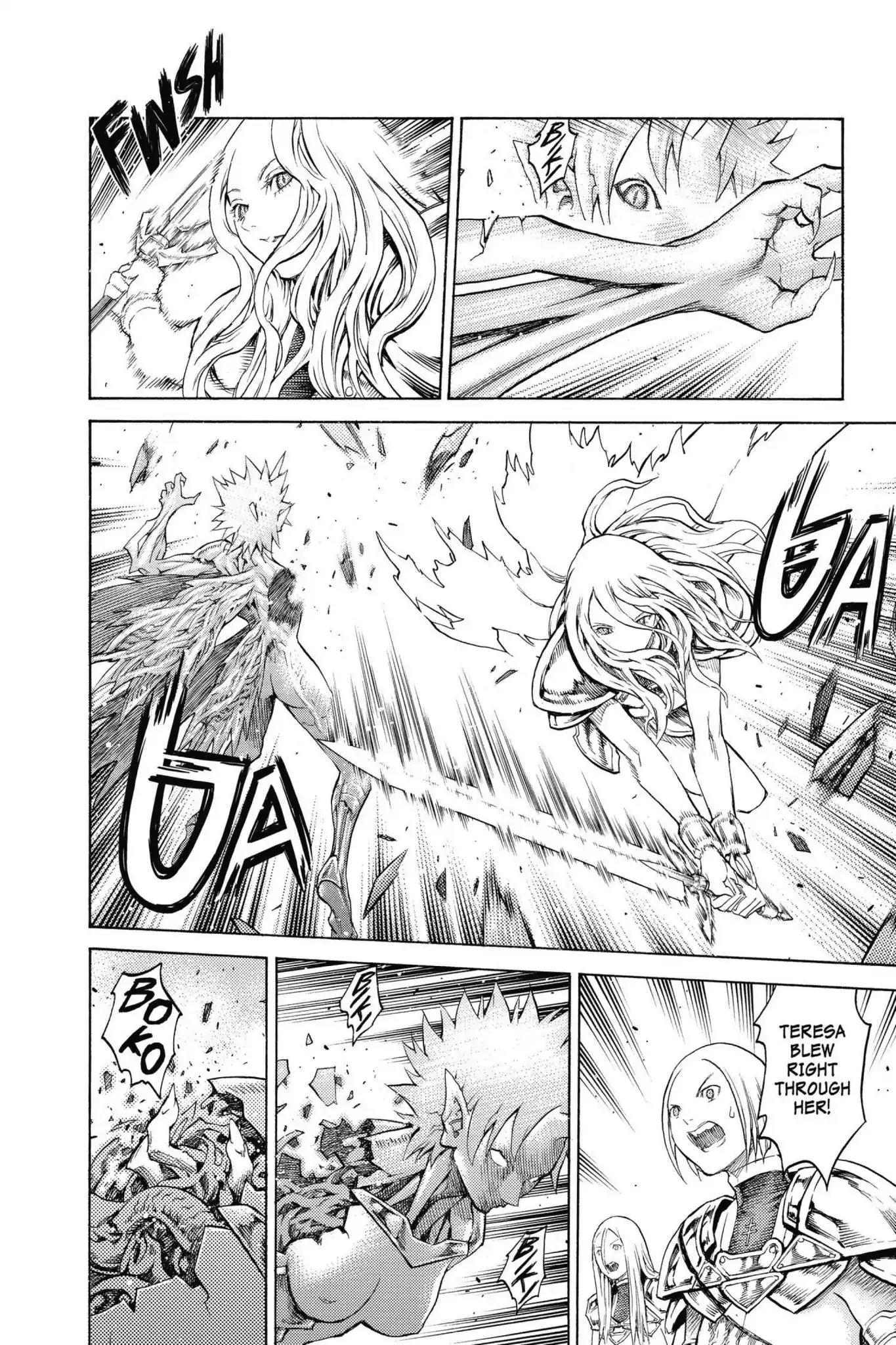 Claymore Chapter 152 page 20 - Chapter 152: Vol.27 Scene 152: Silver-Eyed Warriors, Part 3