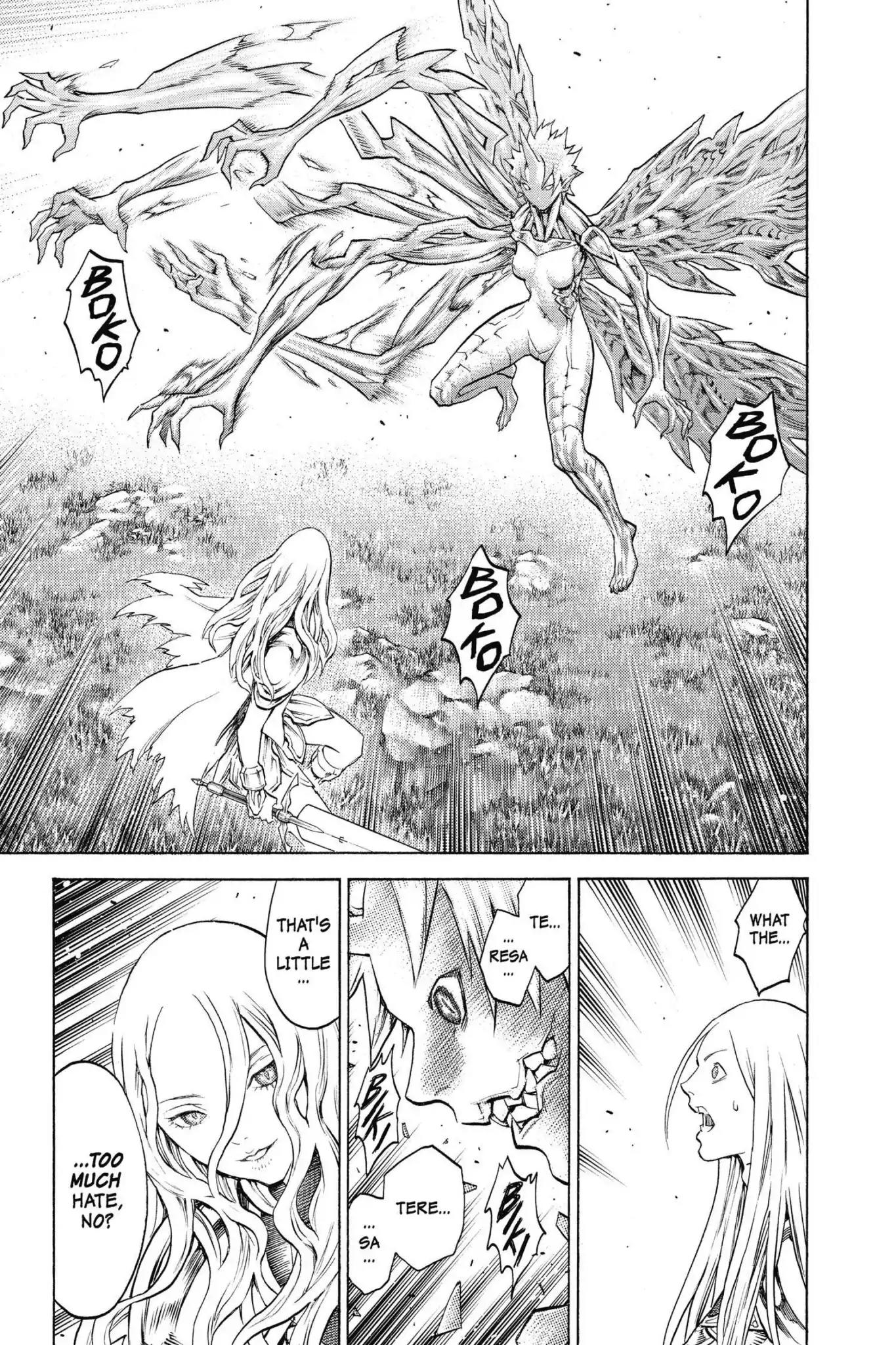 Claymore Chapter 152 page 21 - Chapter 152: Vol.27 Scene 152: Silver-Eyed Warriors, Part 3