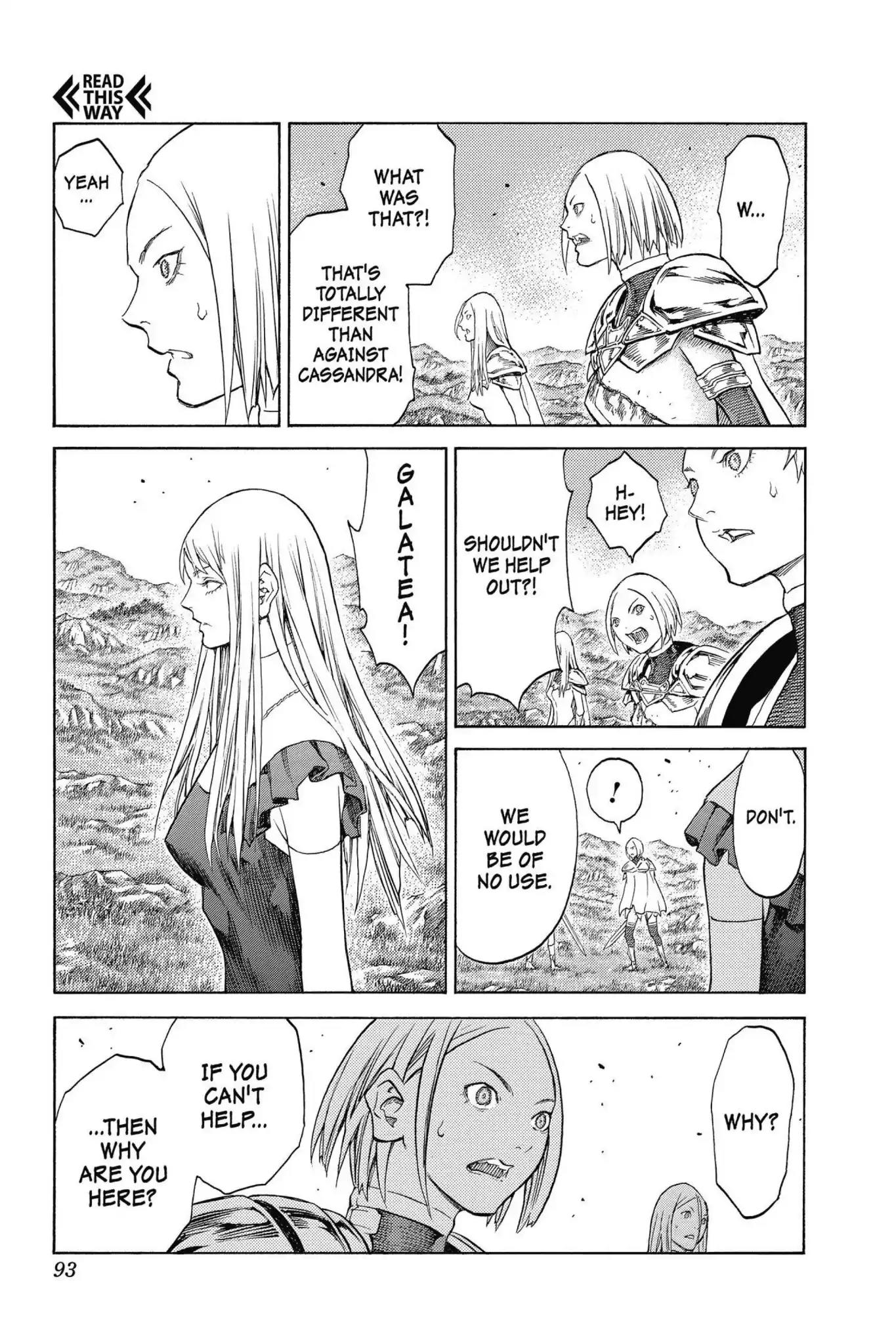 Claymore Chapter 152 page 26 - Chapter 152: Vol.27 Scene 152: Silver-Eyed Warriors, Part 3