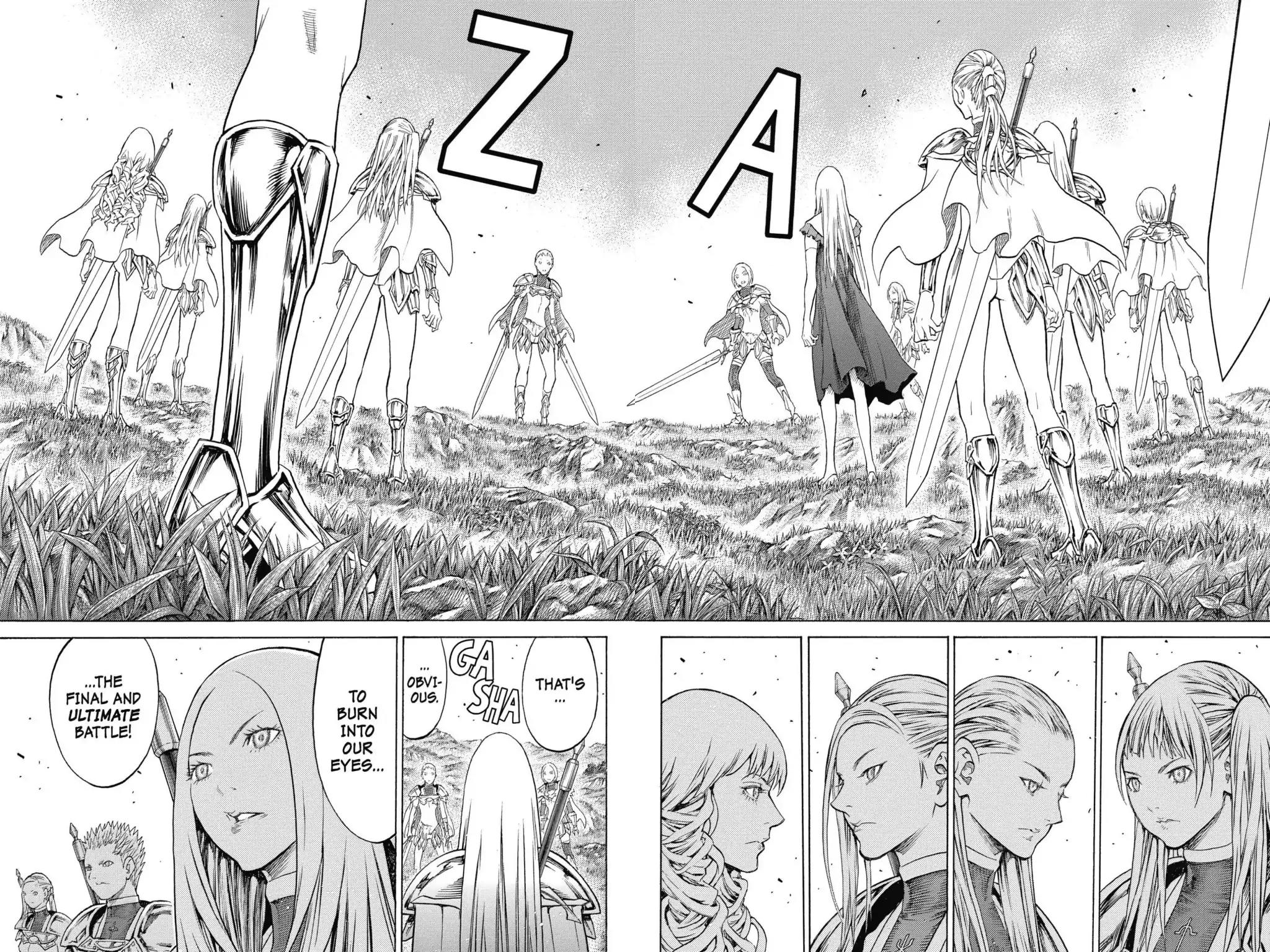 Claymore Chapter 152 page 27 - Chapter 152: Vol.27 Scene 152: Silver-Eyed Warriors, Part 3