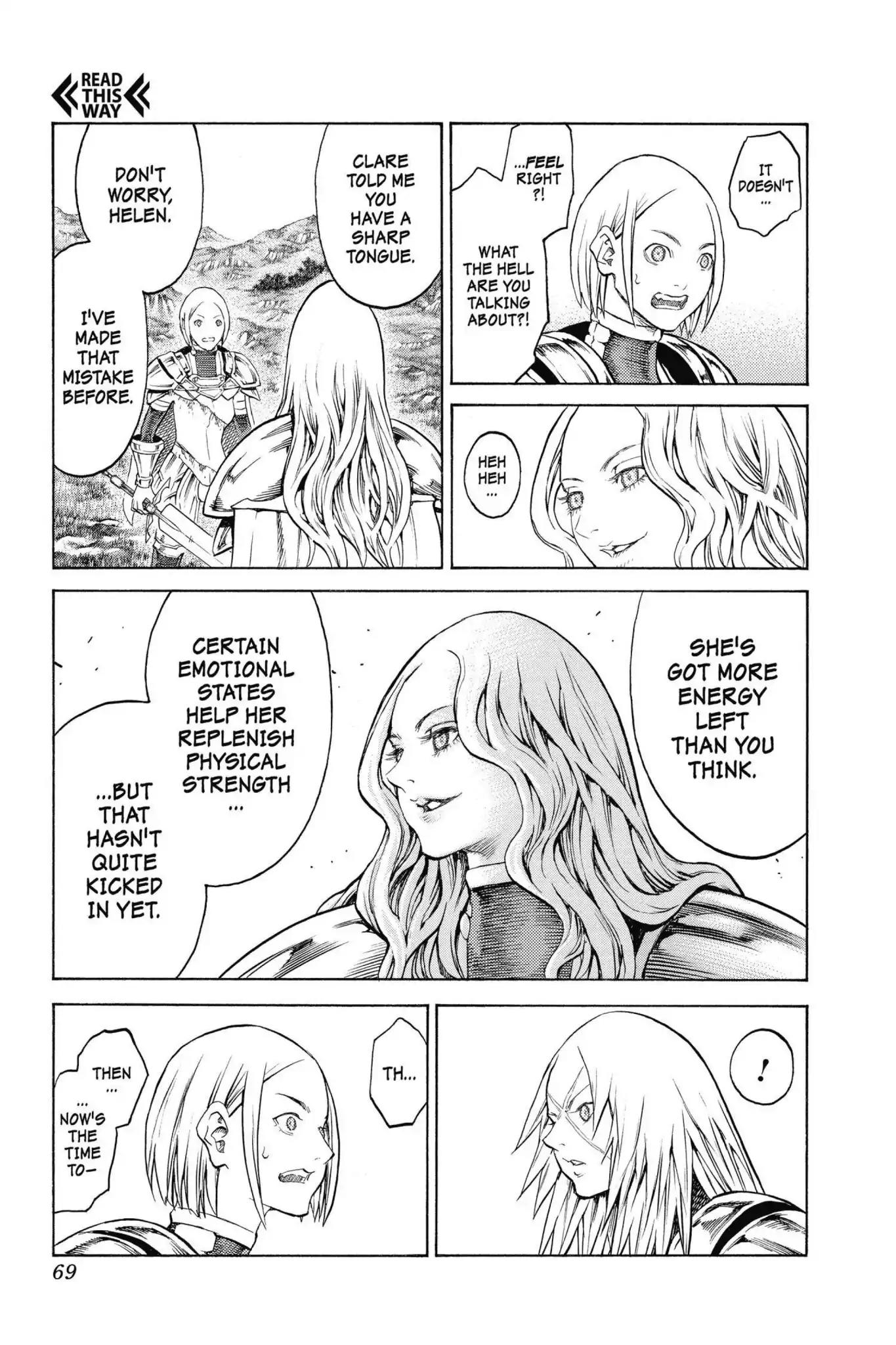 Claymore Chapter 152 page 5 - Chapter 152: Vol.27 Scene 152: Silver-Eyed Warriors, Part 3