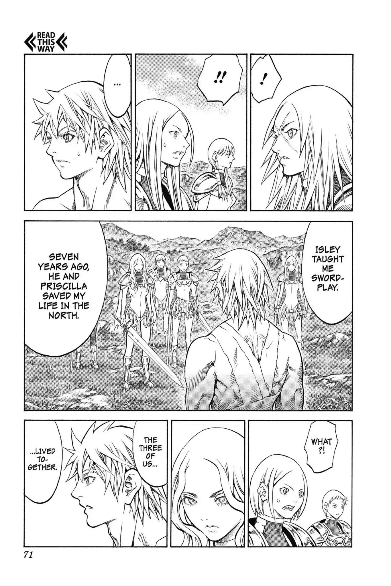 Claymore Chapter 152 page 7 - Chapter 152: Vol.27 Scene 152: Silver-Eyed Warriors, Part 3