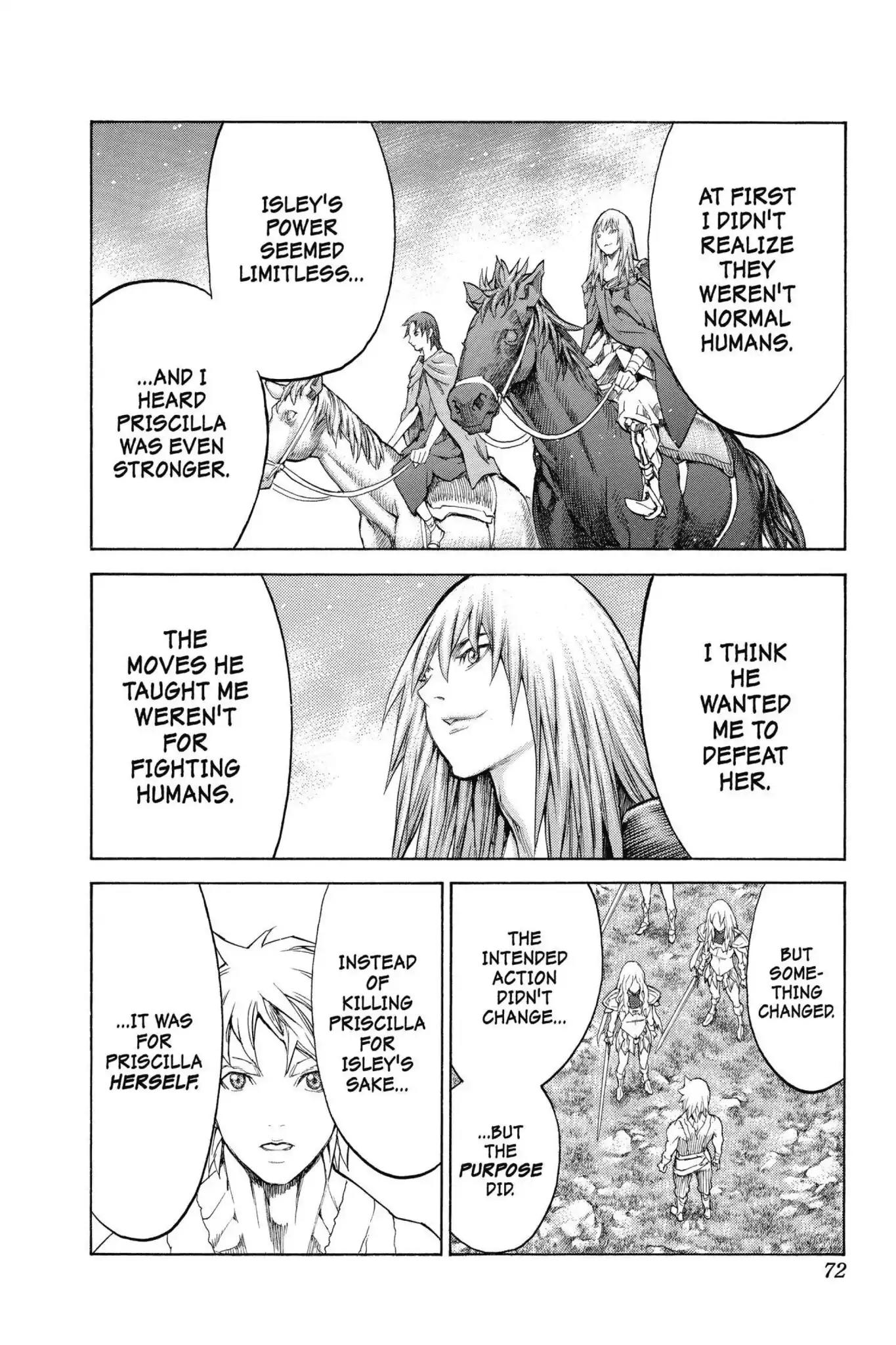 Claymore Chapter 152 page 8 - Chapter 152: Vol.27 Scene 152: Silver-Eyed Warriors, Part 3