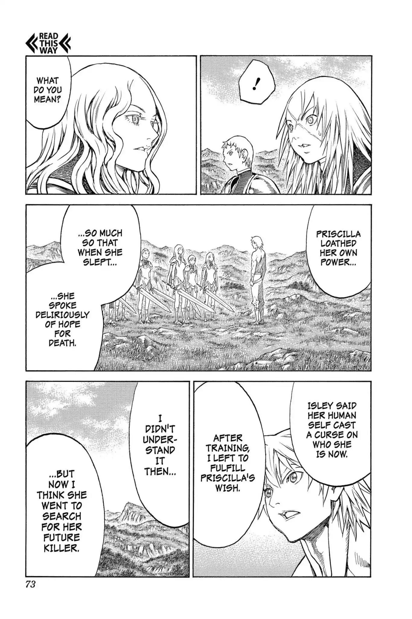 Claymore Chapter 152 page 9 - Chapter 152: Vol.27 Scene 152: Silver-Eyed Warriors, Part 3