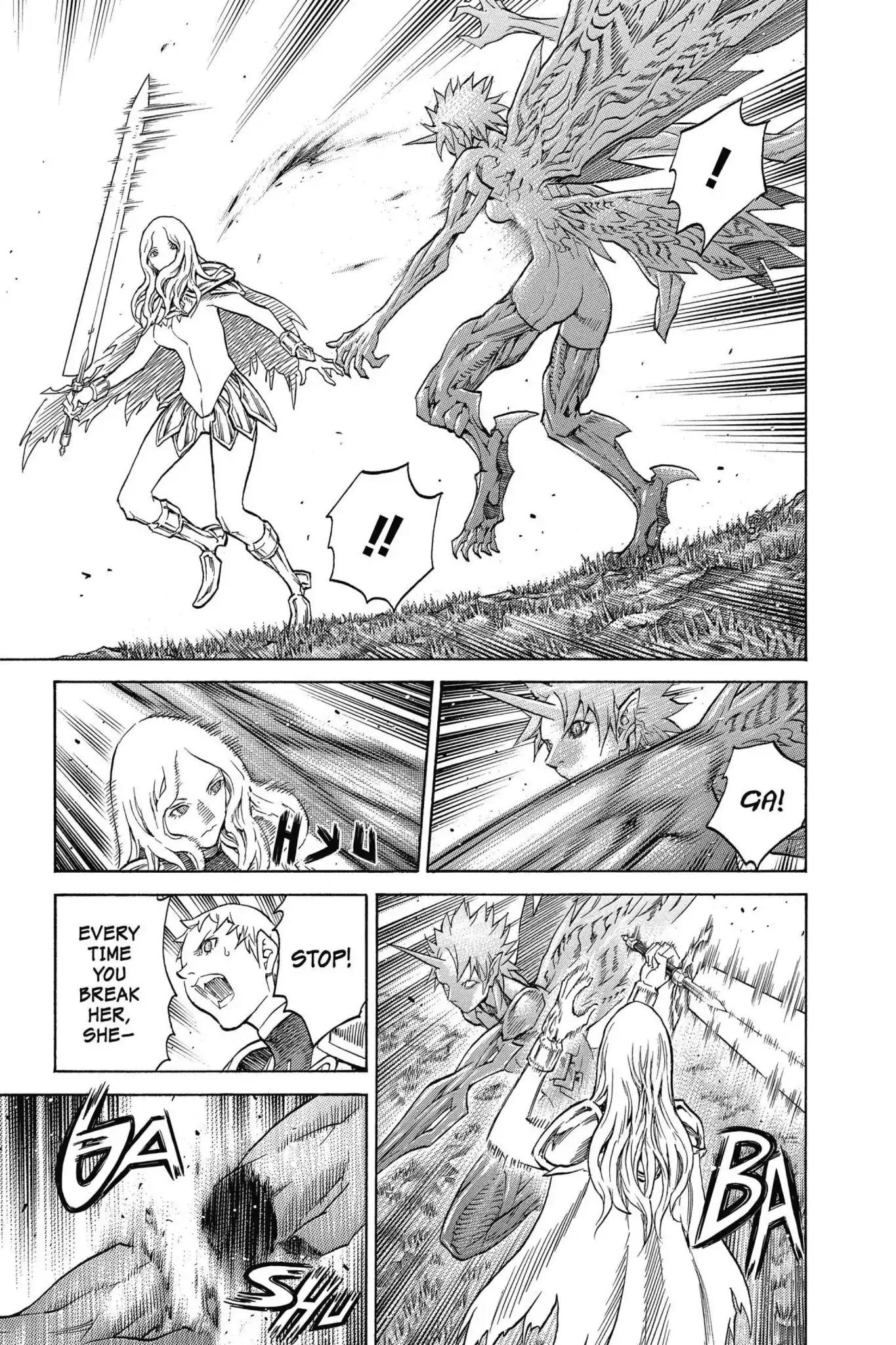 Claymore Chapter 153 page 10 - Chapter 153: Vol.27 Scene 153: Silver-Eyed Warriors, Part 4