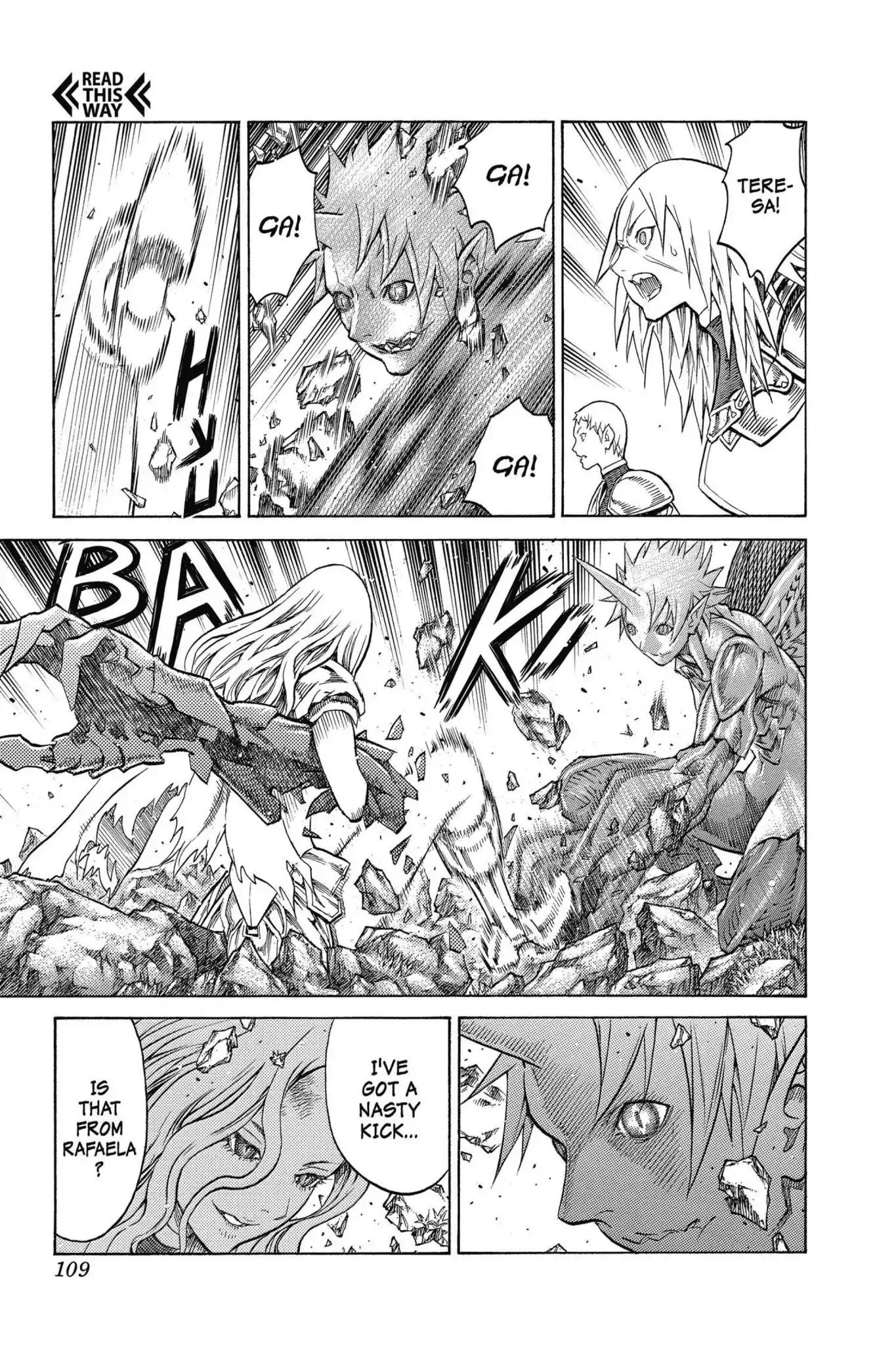 Claymore Chapter 153 page 12 - Chapter 153: Vol.27 Scene 153: Silver-Eyed Warriors, Part 4
