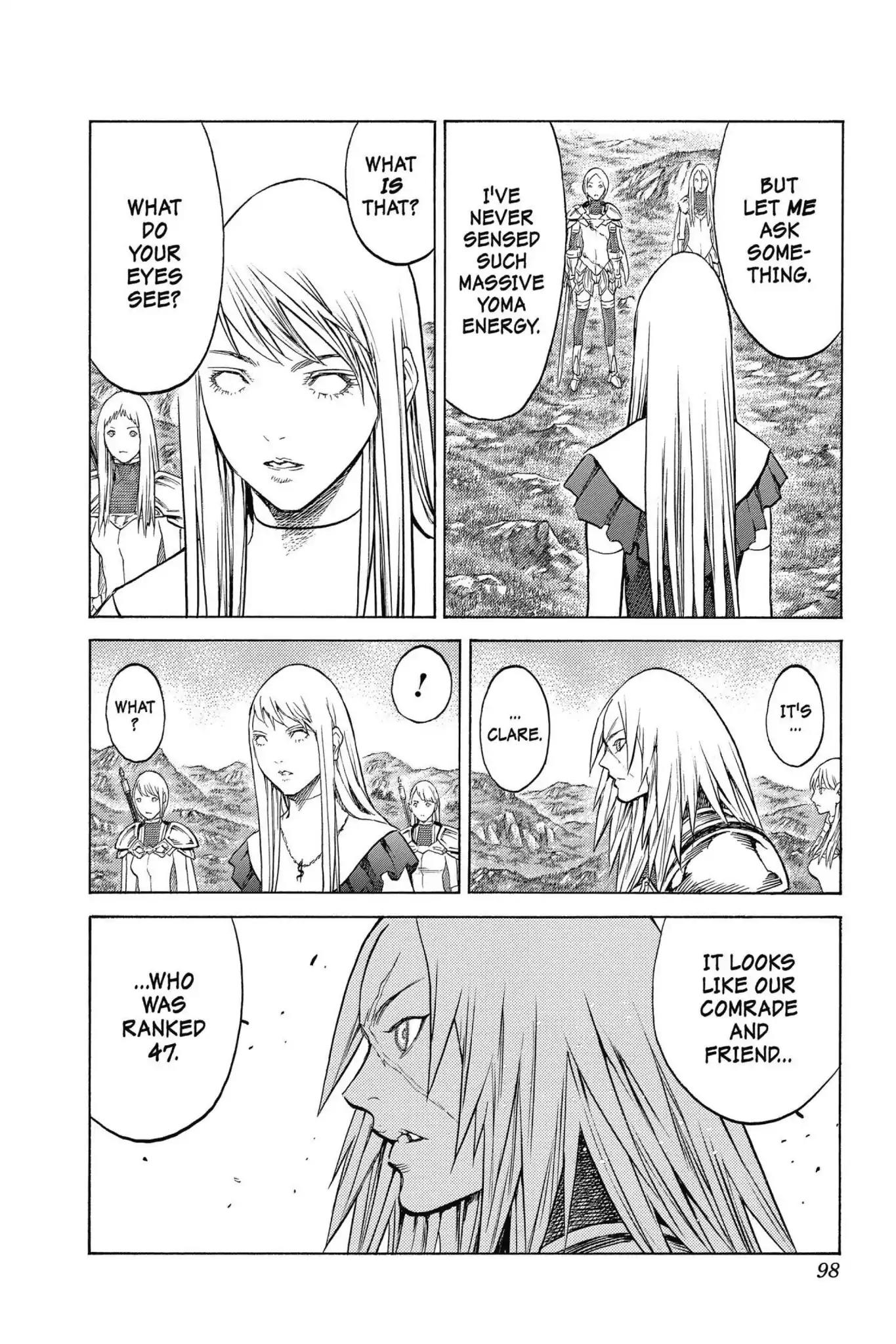 Claymore Chapter 153 page 2 - Chapter 153: Vol.27 Scene 153: Silver-Eyed Warriors, Part 4