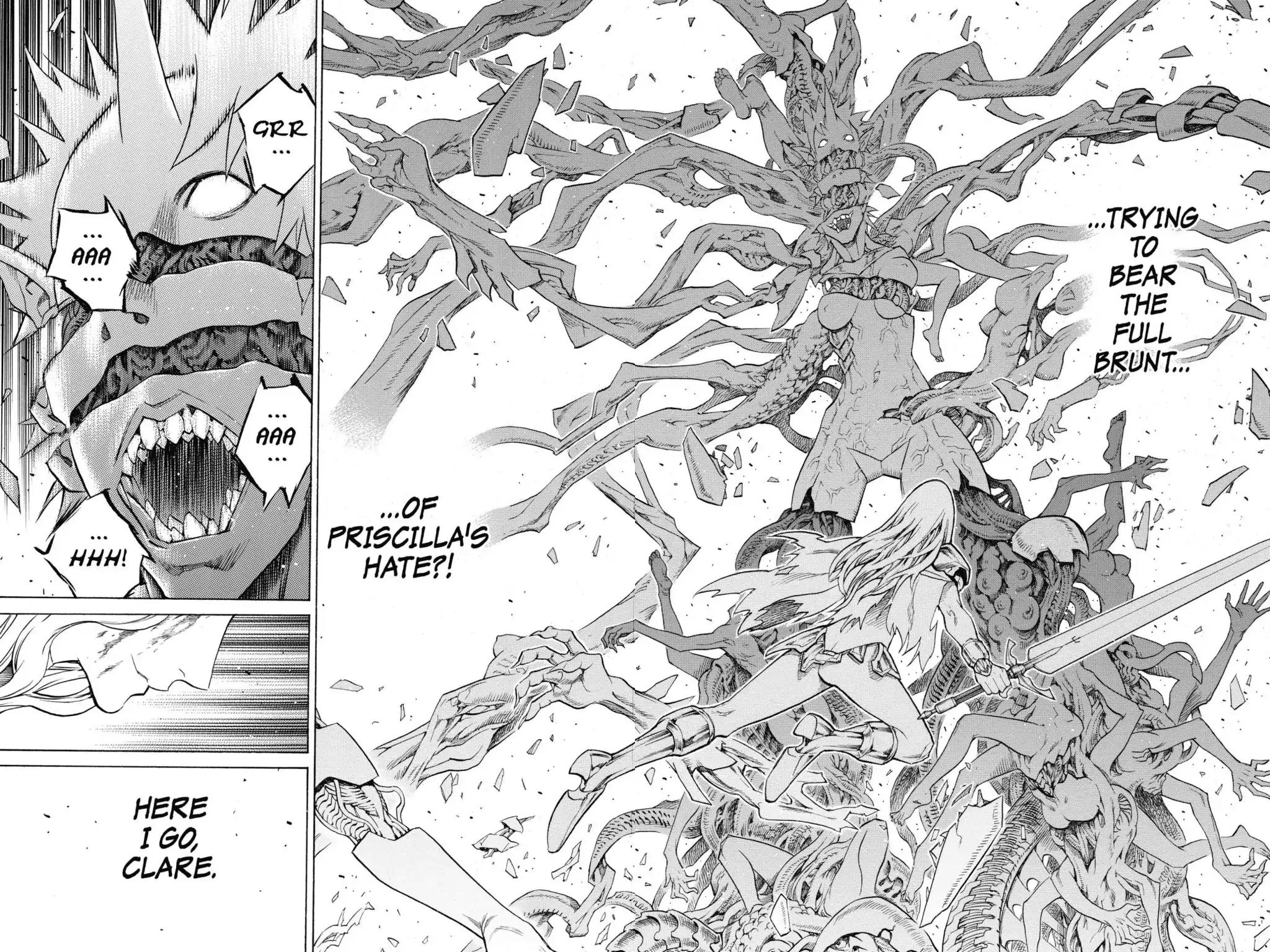 Claymore Chapter 153 page 20 - Chapter 153: Vol.27 Scene 153: Silver-Eyed Warriors, Part 4