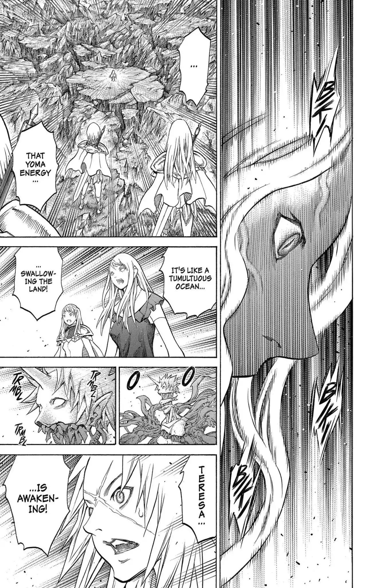 Claymore Chapter 153 page 22 - Chapter 153: Vol.27 Scene 153: Silver-Eyed Warriors, Part 4