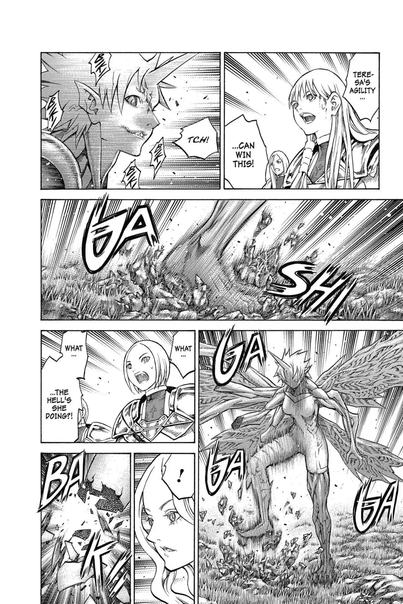 Claymore Chapter 153 page 6 - Chapter 153: Vol.27 Scene 153: Silver-Eyed Warriors, Part 4