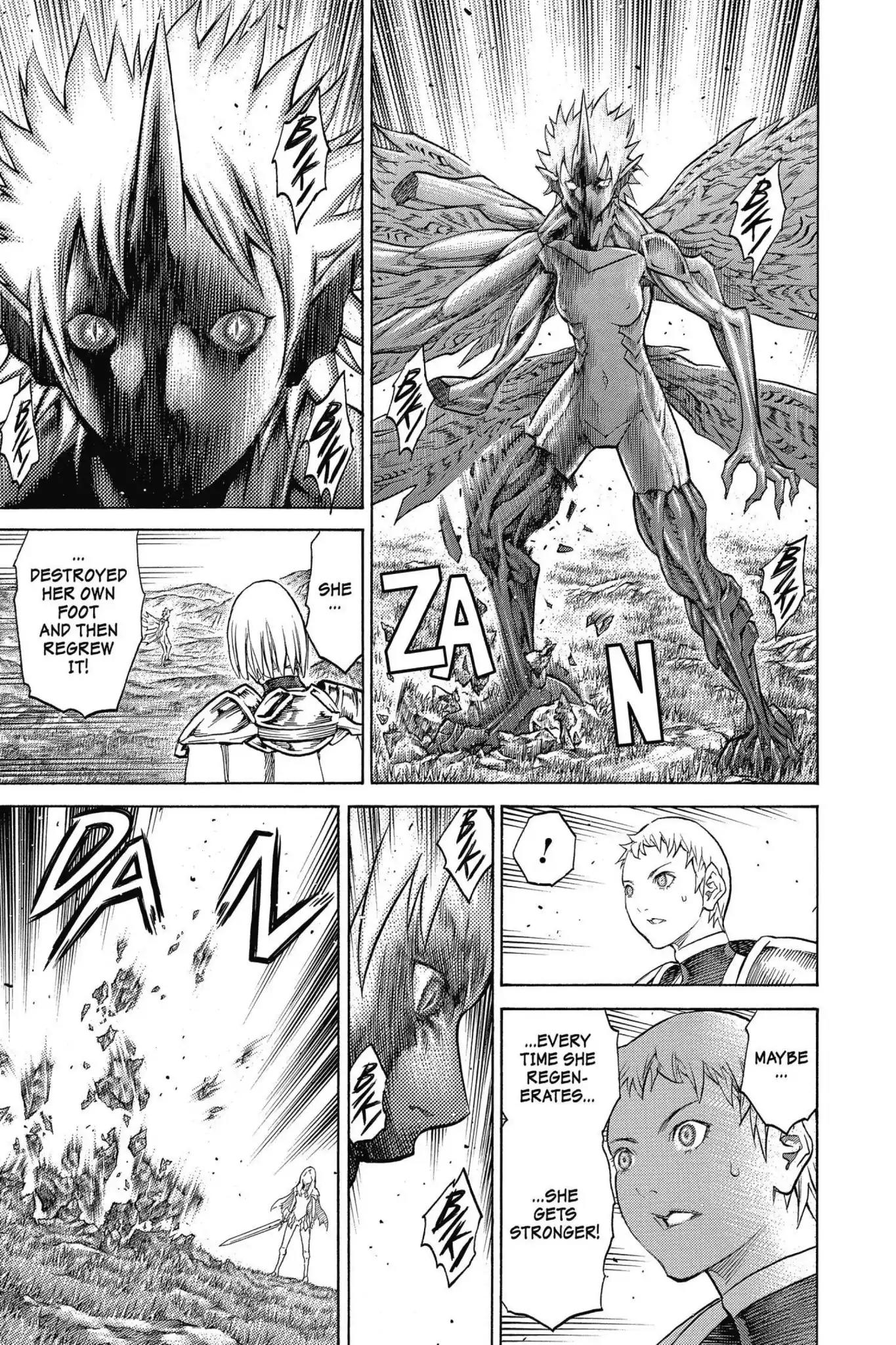 Claymore Chapter 153 page 7 - Chapter 153: Vol.27 Scene 153: Silver-Eyed Warriors, Part 4