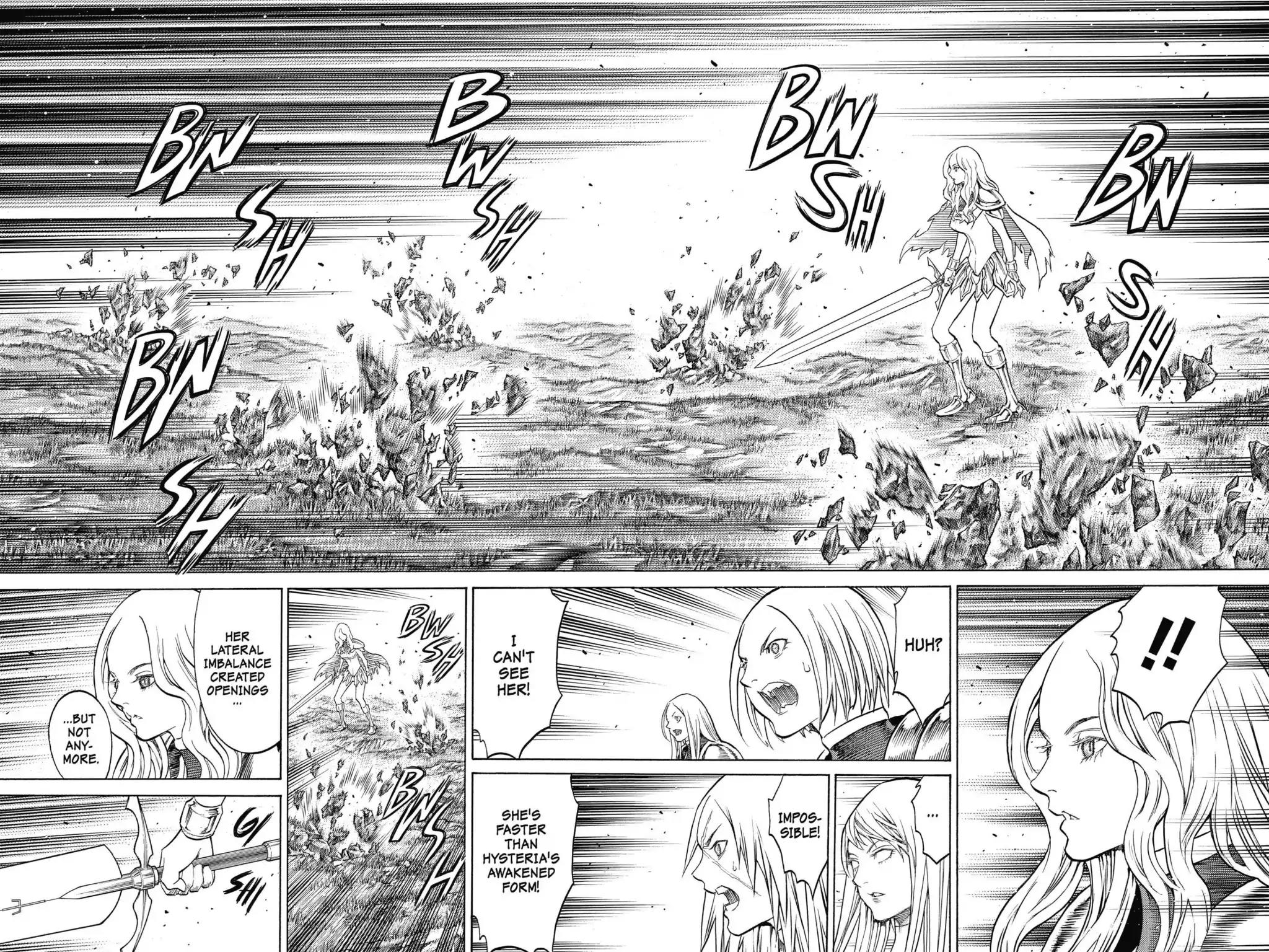 Claymore Chapter 153 page 8 - Chapter 153: Vol.27 Scene 153: Silver-Eyed Warriors, Part 4