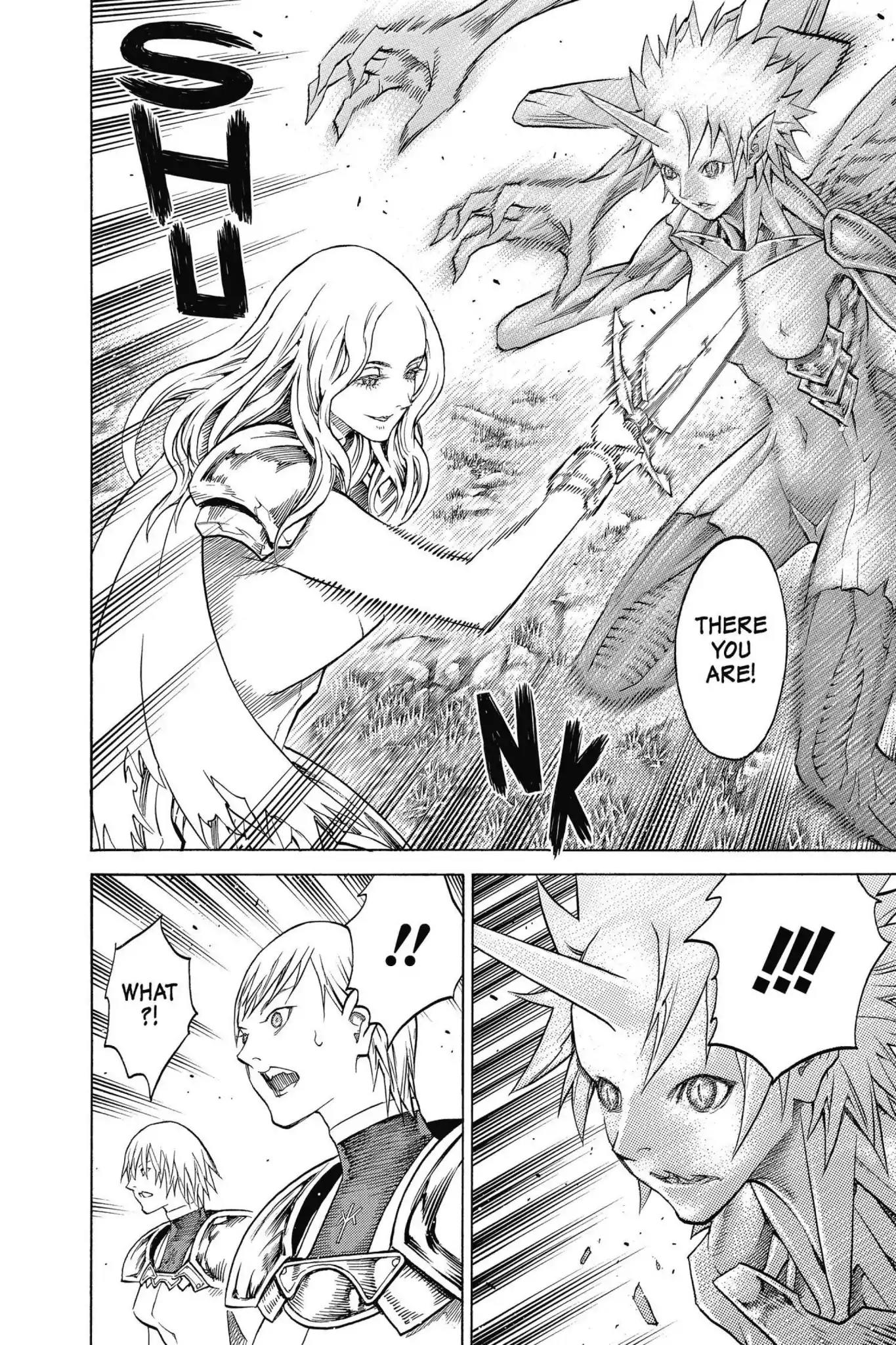 Claymore Chapter 153 page 9 - Chapter 153: Vol.27 Scene 153: Silver-Eyed Warriors, Part 4