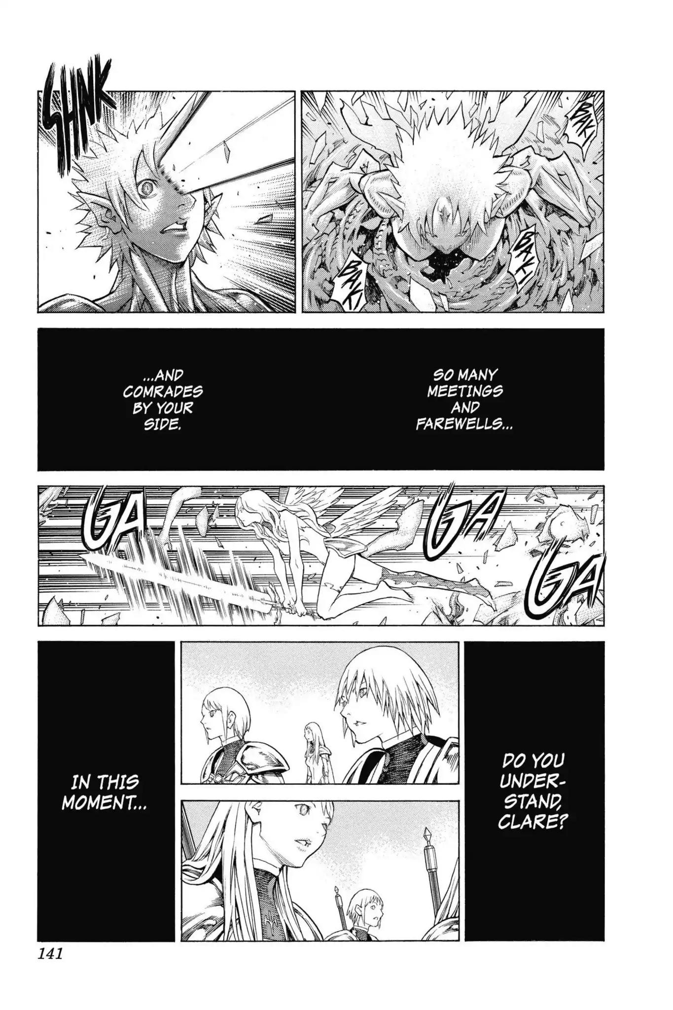 Claymore Chapter 154 page 11 - Chapter 154: Vol.27 Scene 154: Silver-Eyed Warriors, Part 5