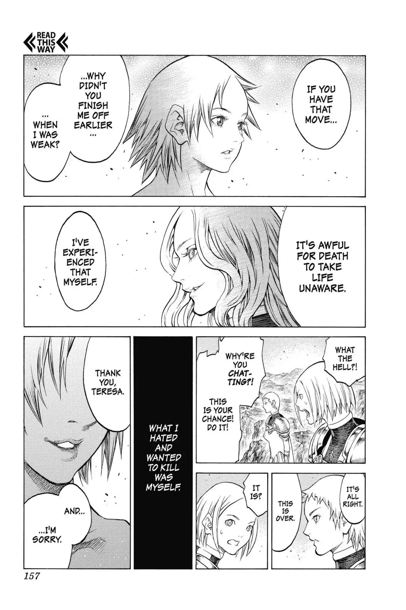 Claymore Chapter 154 page 23 - Chapter 154: Vol.27 Scene 154: Silver-Eyed Warriors, Part 5