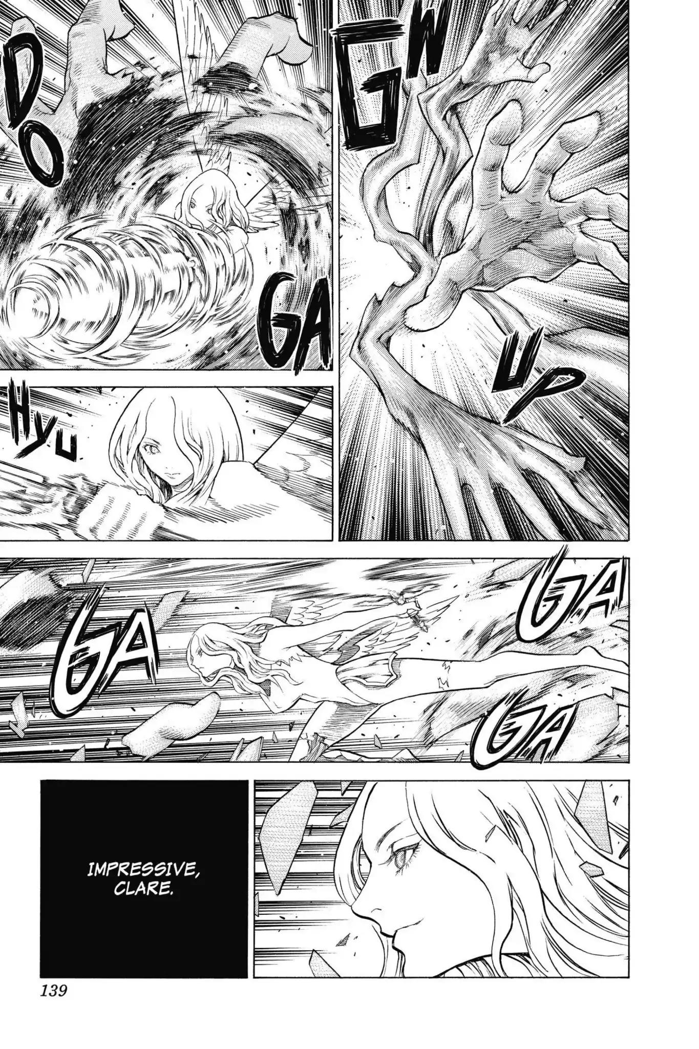 Claymore Chapter 154 page 9 - Chapter 154: Vol.27 Scene 154: Silver-Eyed Warriors, Part 5