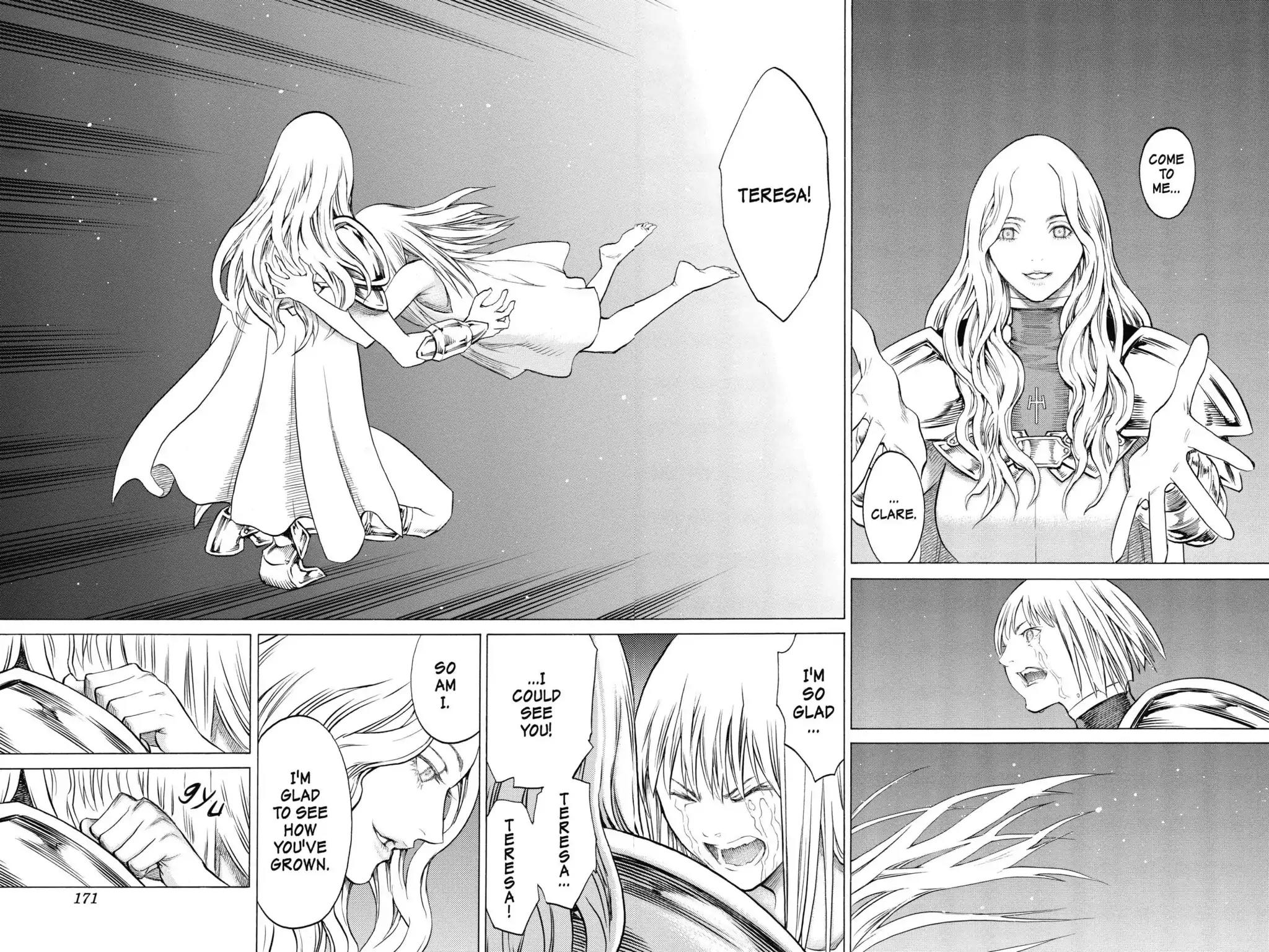 Claymore Chapter 155 page 10 - Vol.27 Last Scene: Silver-Eyed Warriors, Part 6