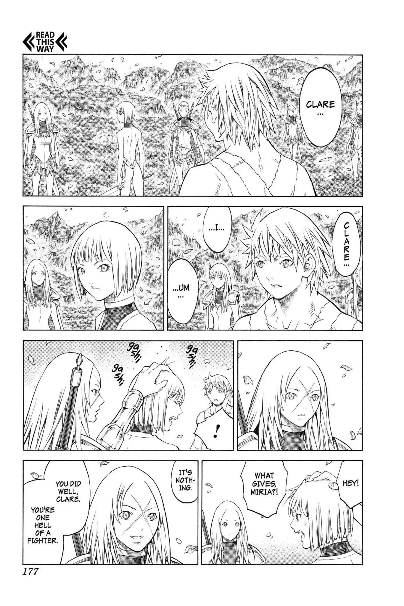 Claymore Chapter 155 page 14 - Vol.27 Last Scene: Silver-Eyed Warriors, Part 6
